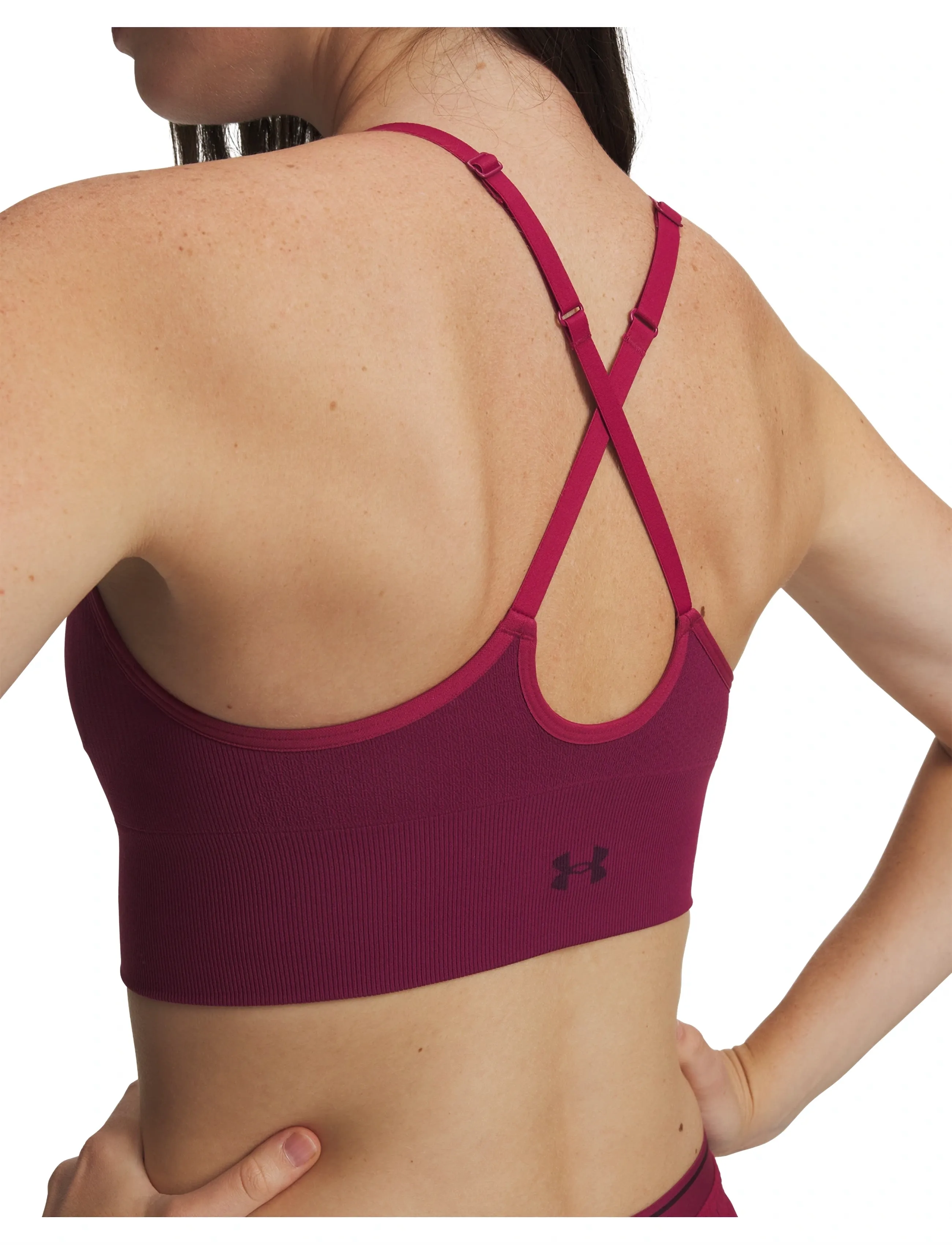 Under Armour - Vanish Seamless Low Bra - sport-bhs - claret - 4