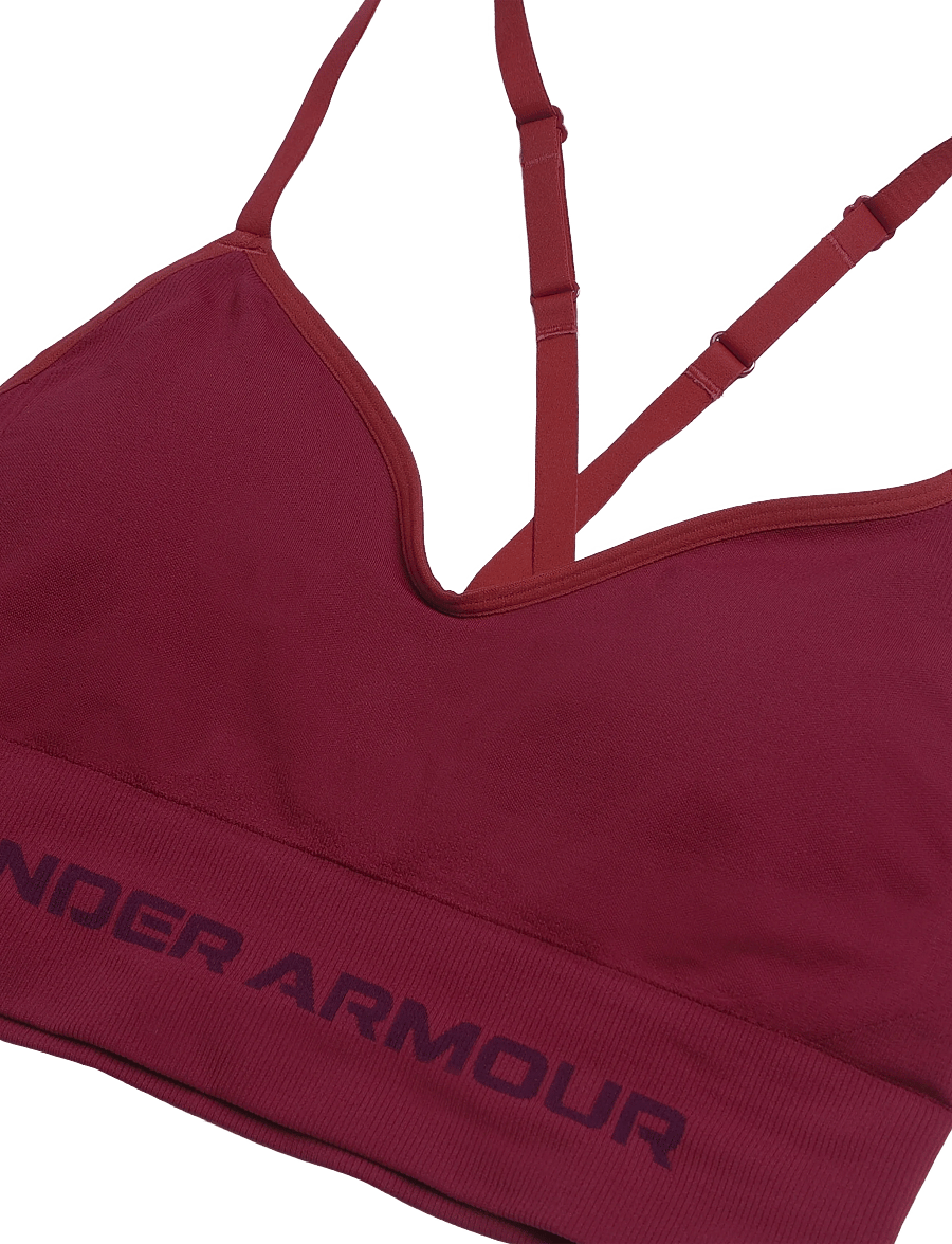 Under Armour - Vanish Seamless Low Bra - sports-bh'er - claret - 5