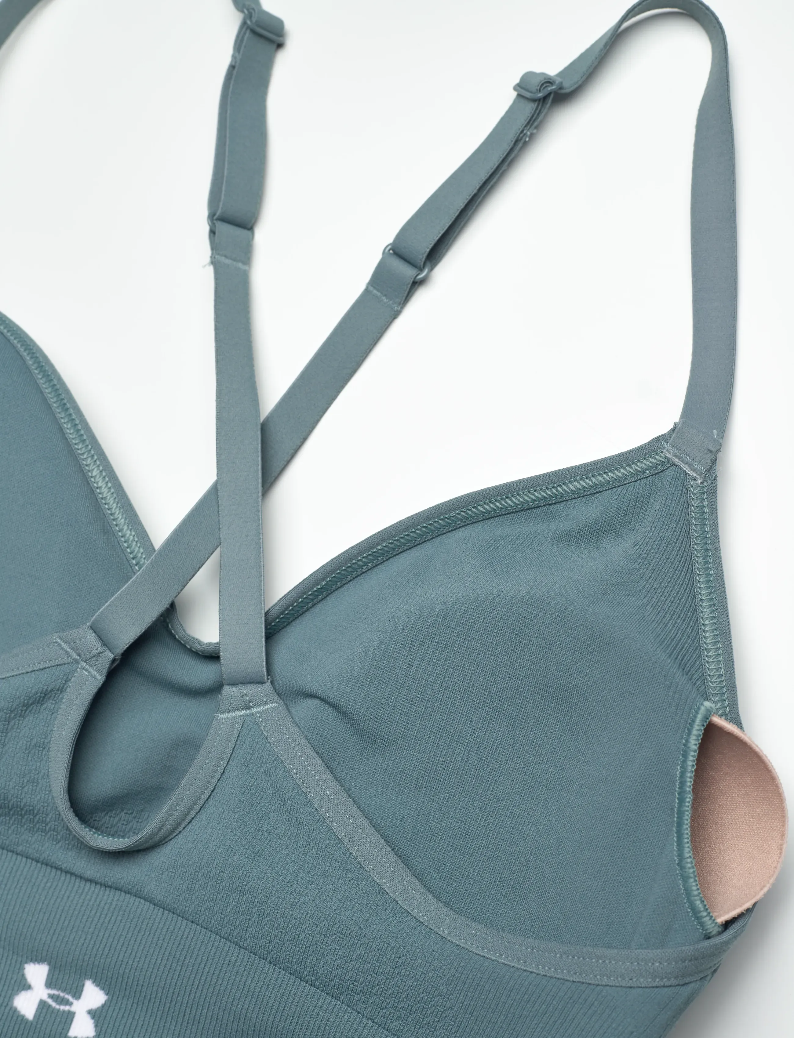Under Armour - Vanish Seamless Low Bra - die niedrigsten preise - jasper blue - 4