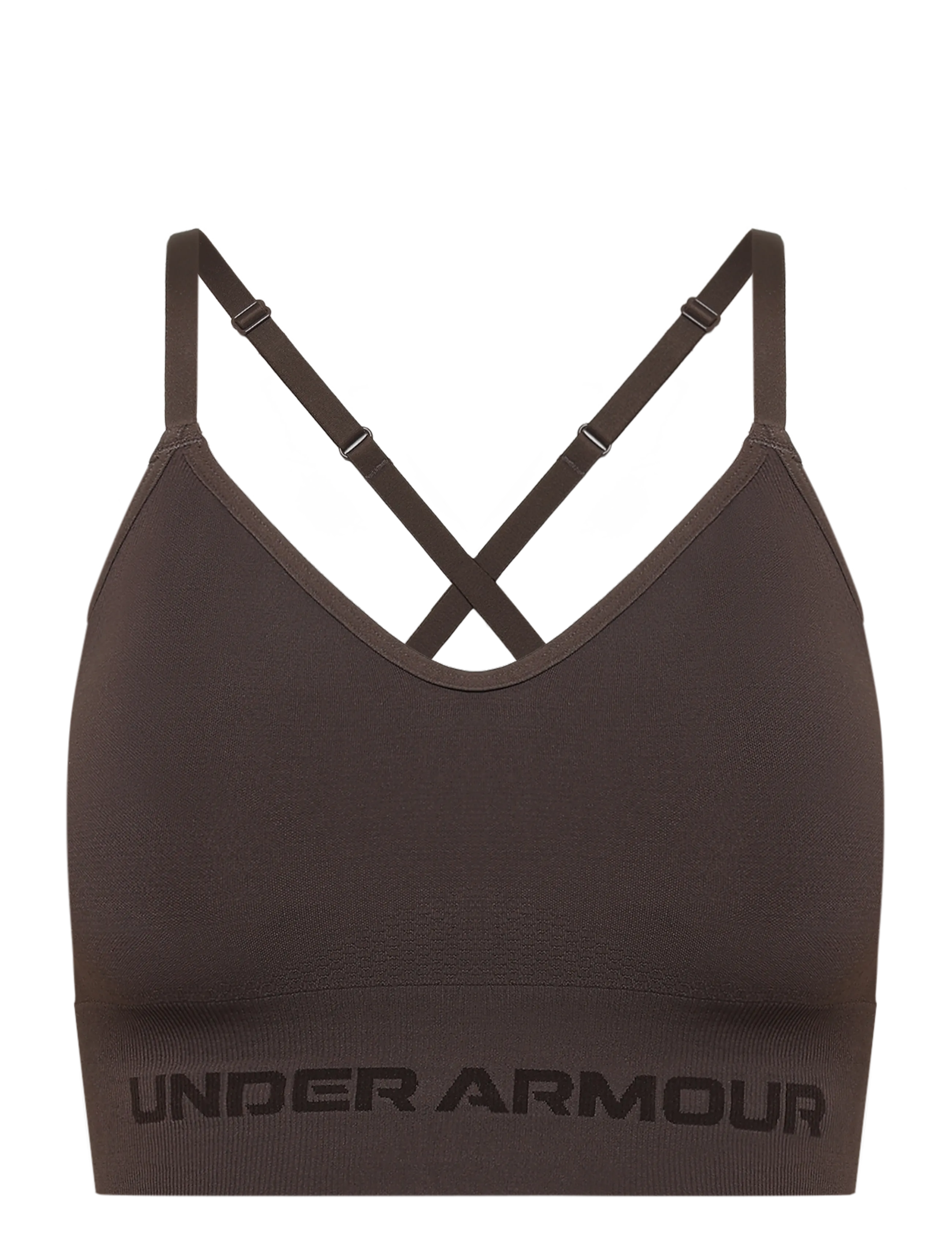 Under Armour Vanish Seamless Low Bra - Kleidung - PEPPERCORN / brown