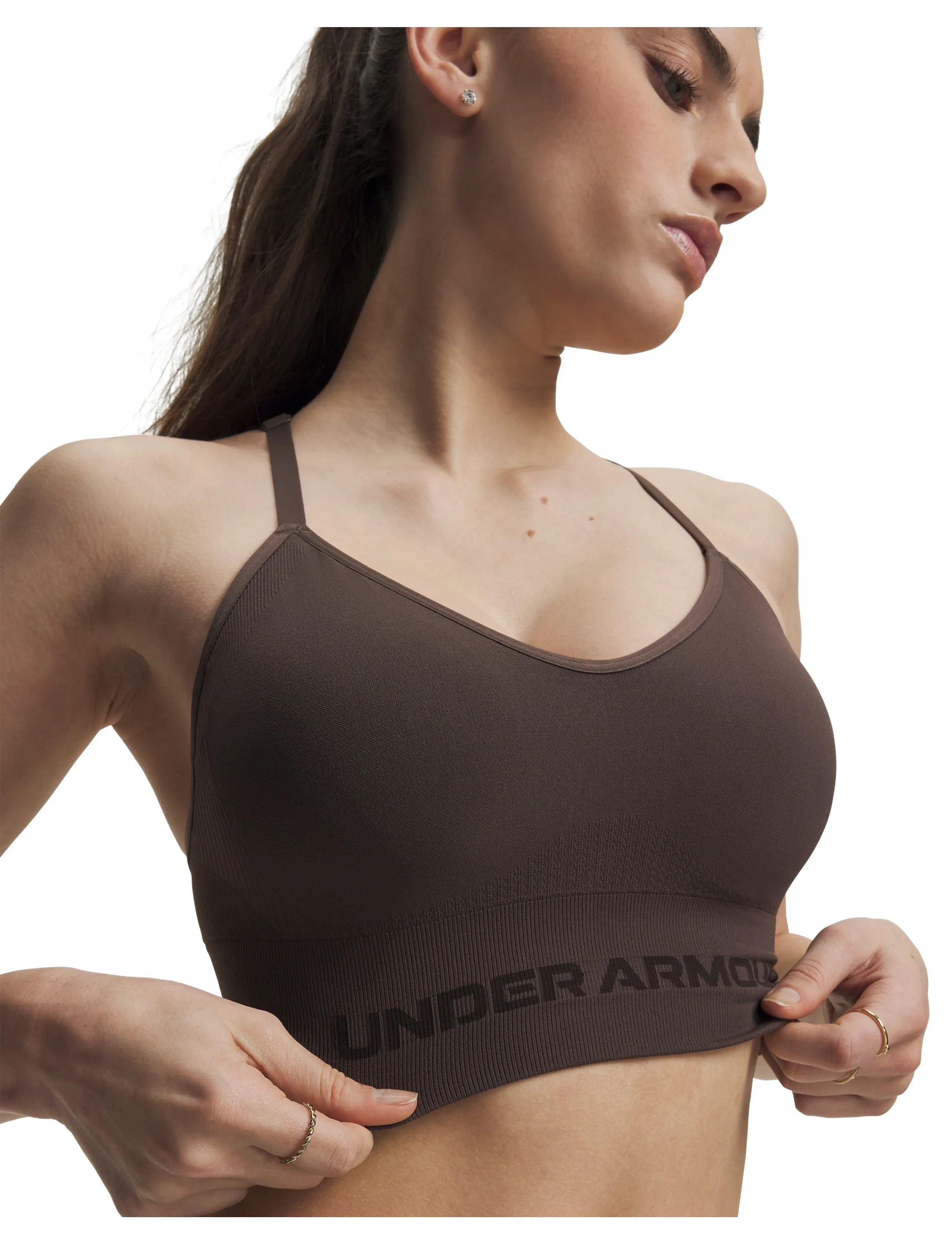 Under Armour - Vanish Seamless Low Bra - sport-bhs - peppercorn - 4