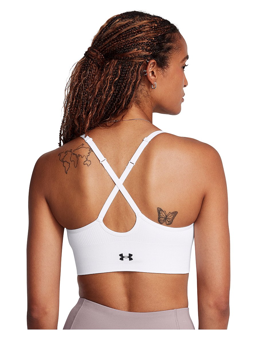 Under Armour - Vanish Seamless Low Bra - sports-bh'er - white - 3