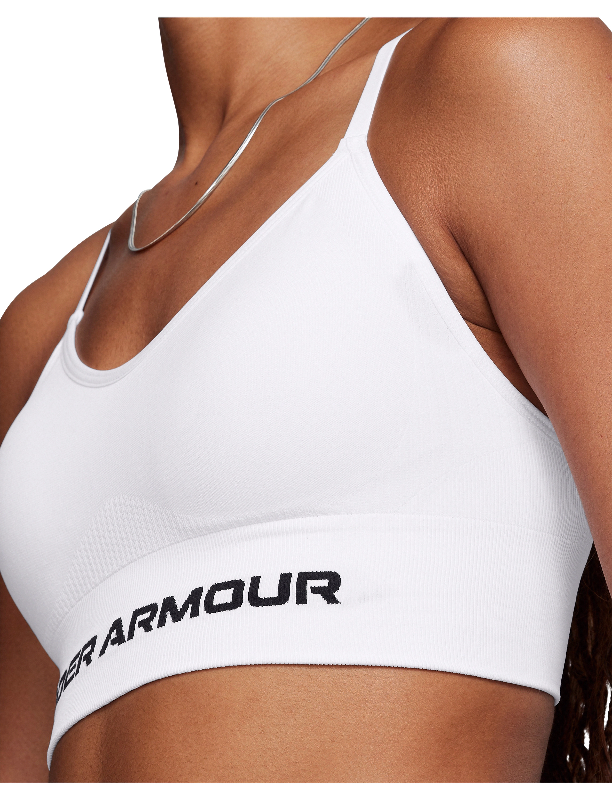 Under Armour - Vanish Seamless Low Bra - sport bh:ar - white - 4