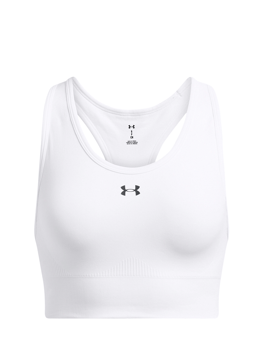 Under Armour - Vanish Seamless Mid Bra - sport-bhs - white - 1