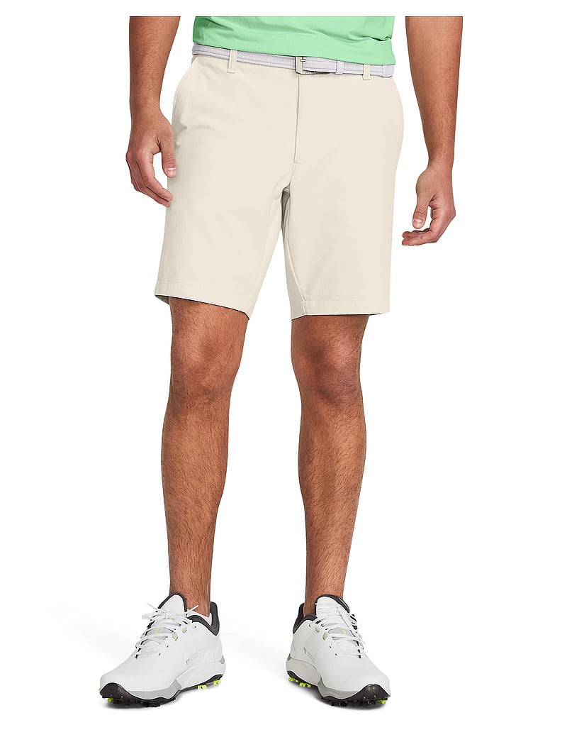 Under Armour - UA Drive Taper Short - lühikesed golfiipüksid - summit white - 0