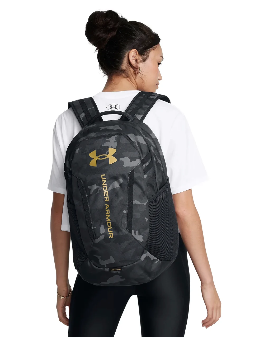Under Armour - UA Hustle 6.0 Backpack - sporttaschen - black - 0