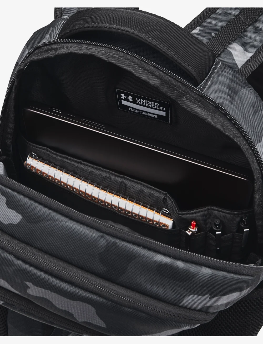 Under Armour - UA Hustle 6.0 Backpack - sporttaschen - black - 5