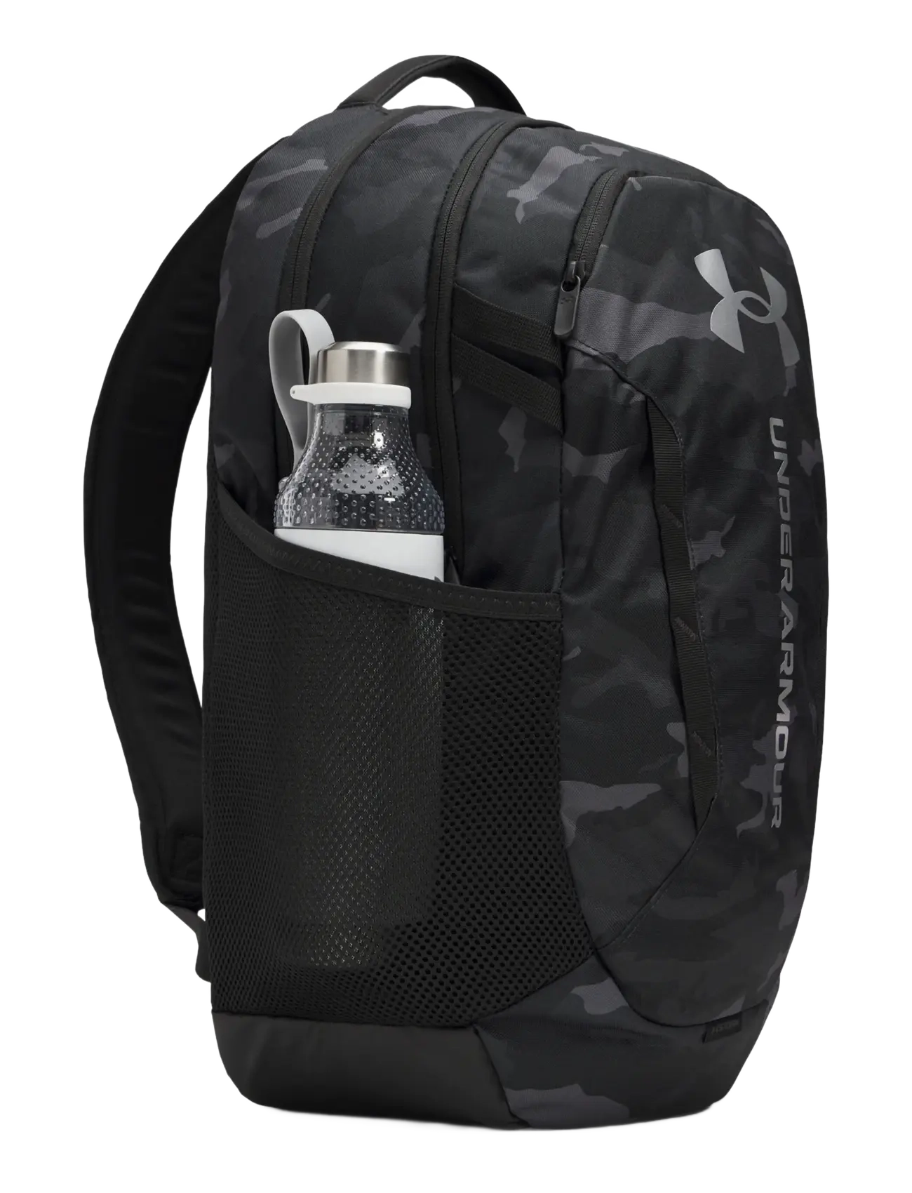 Under Armour - UA Hustle 6.0 Backpack - treenireput - black - 3
