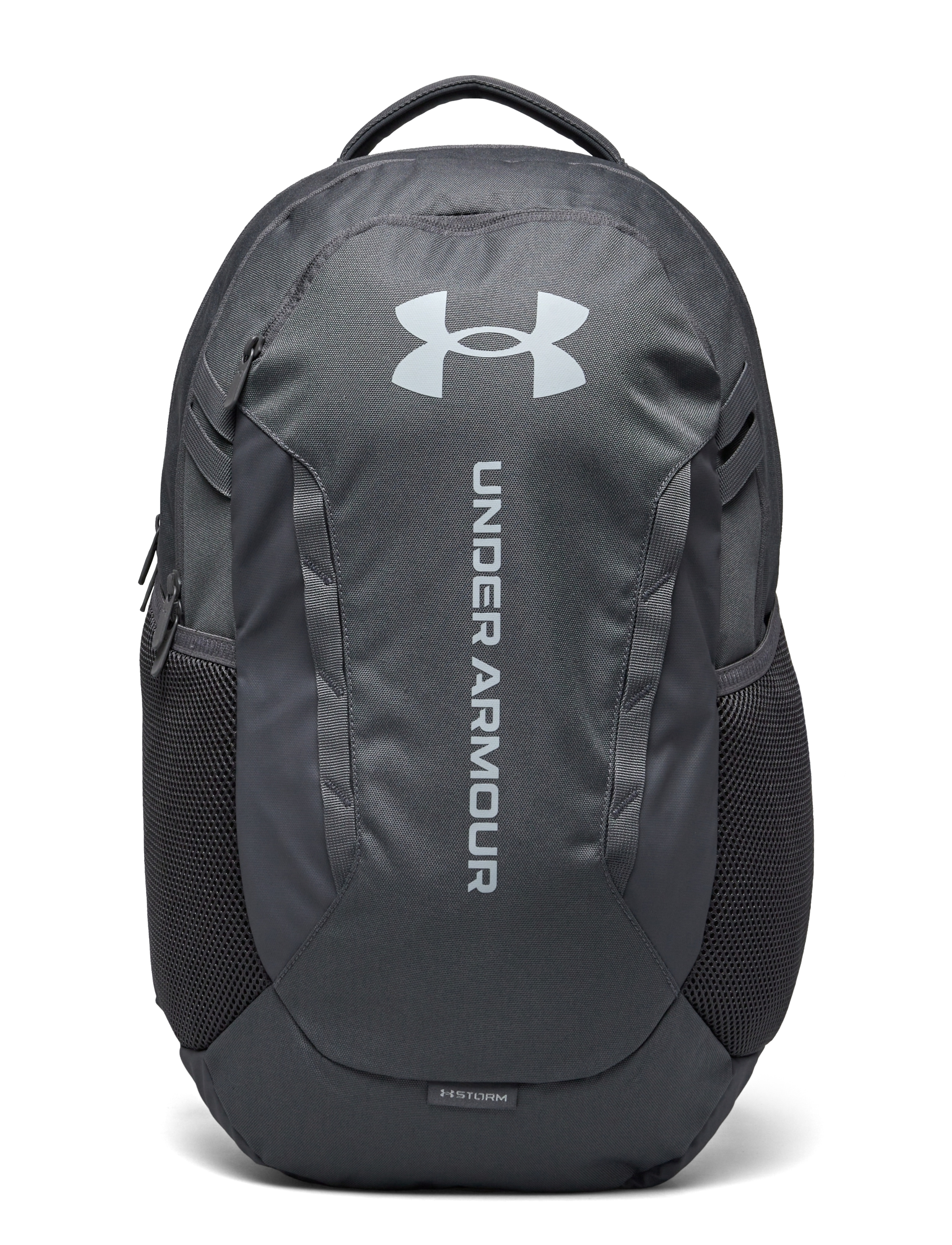 Under Armour Ua Hustle 6.0 Backpack, Mænd, Sports Rygsæk, Grå, Str: ONE SIZE