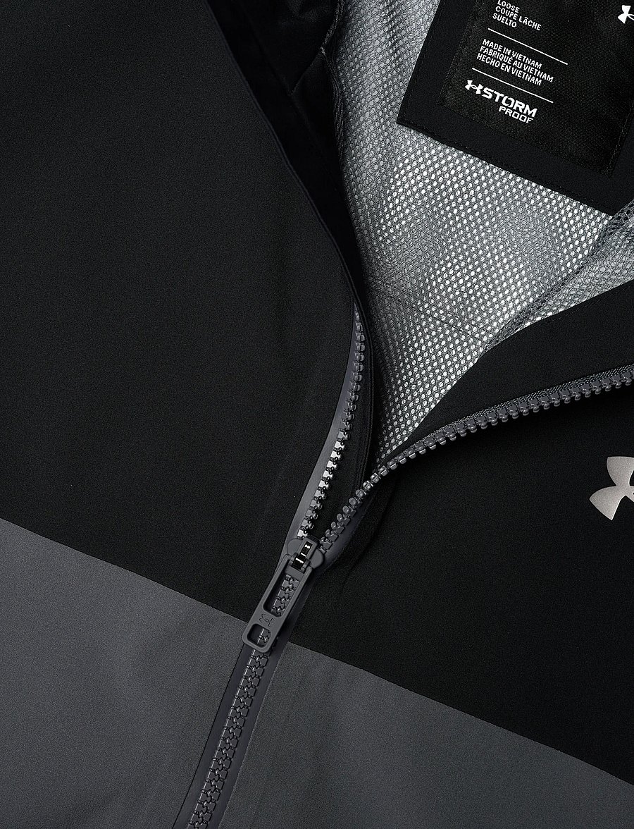Under Armour - DRIVE RAIN JACKET - golf-jacken - black - 2