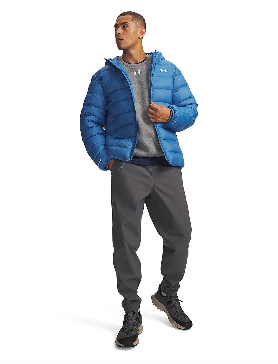 Under Armour - LEGEND DOWN HOODED JACKET - outdoor jacken - aegean blue - 4