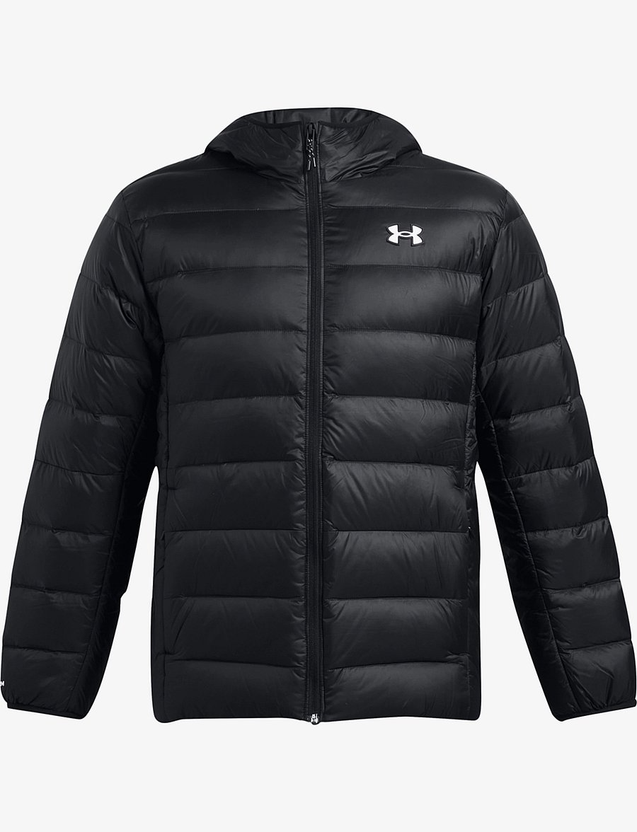 Under Armour - LEGEND DOWN HOODED JACKET - dunjakker - black - 1