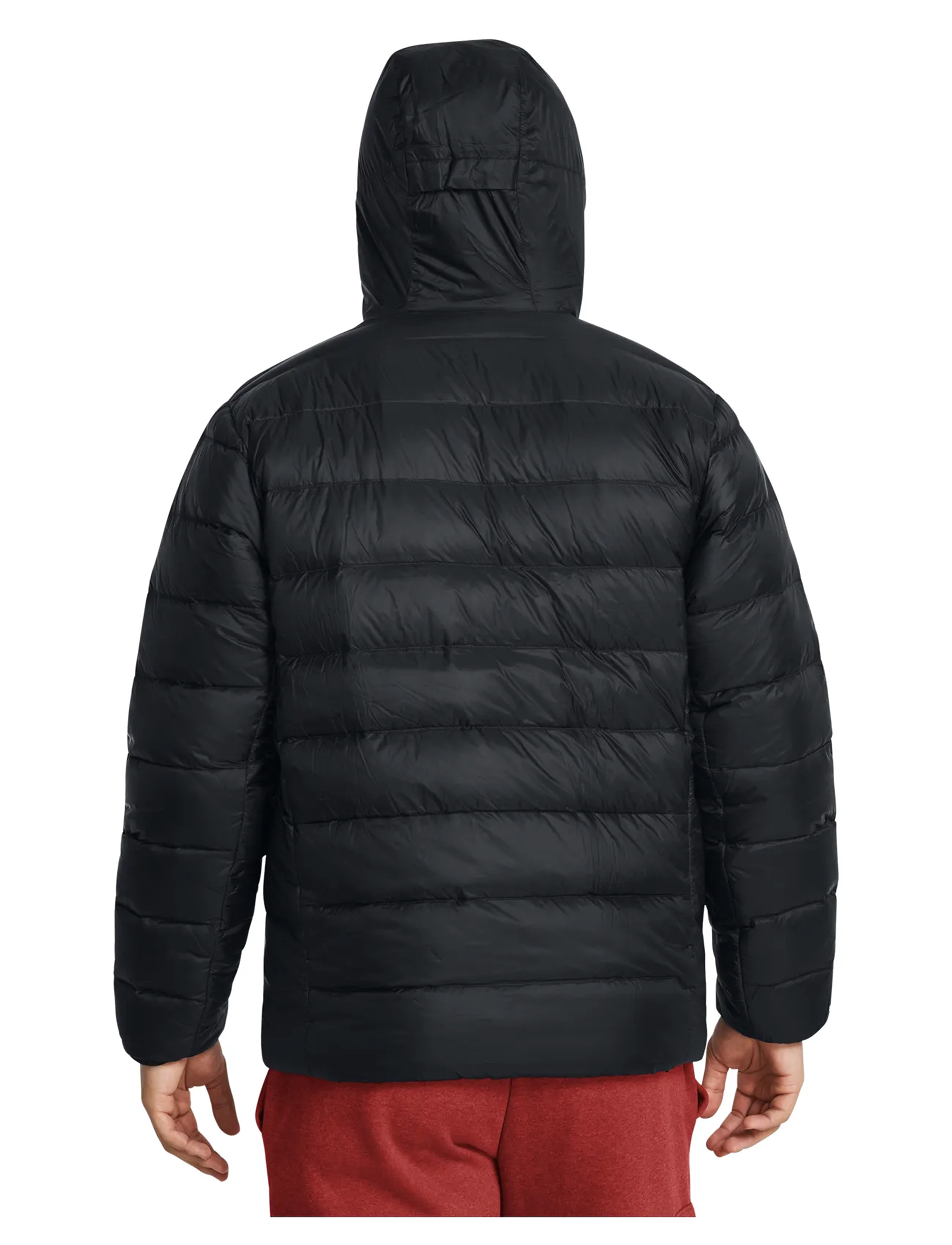 Under Armour - LEGEND DOWN HOODED JACKET - dunjakker - black - 3