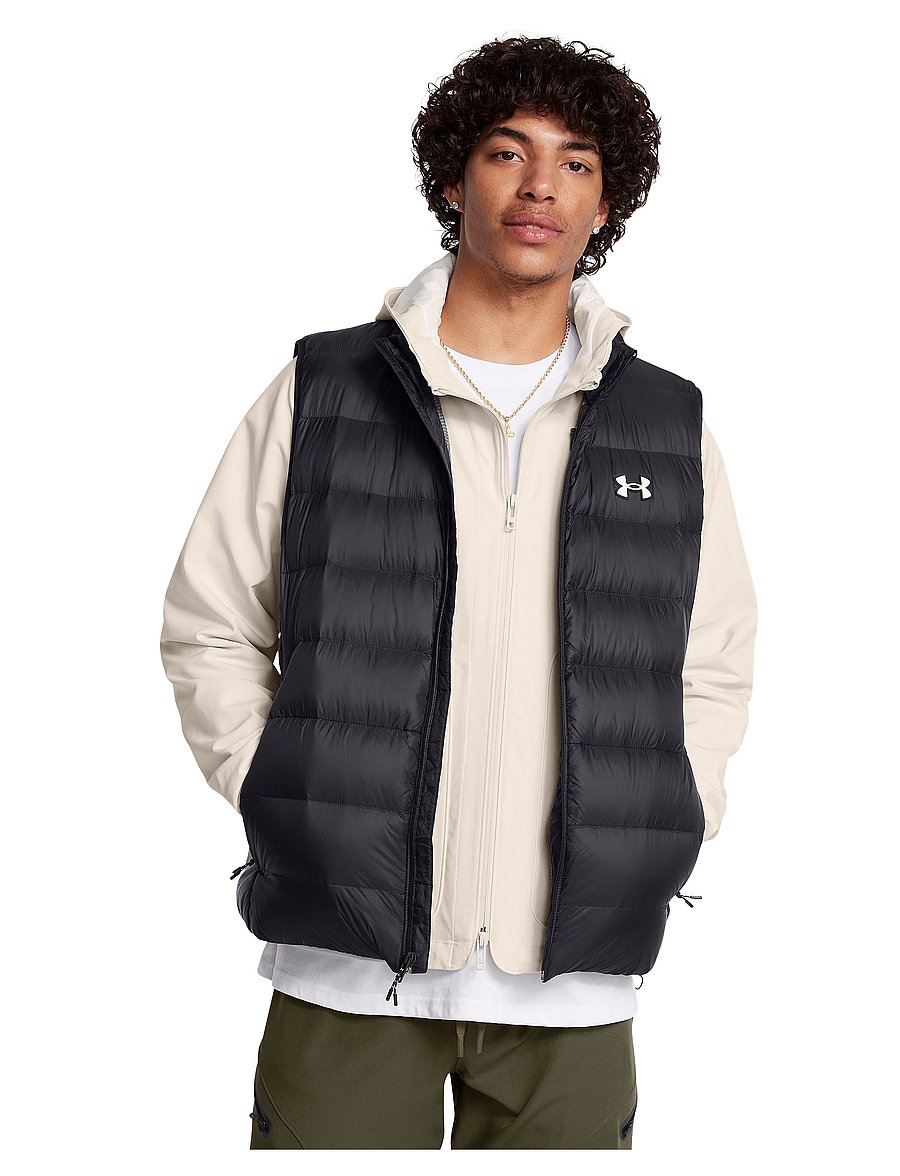 Under Armour - LEGEND DOWN VEST - outdoor - black - 0