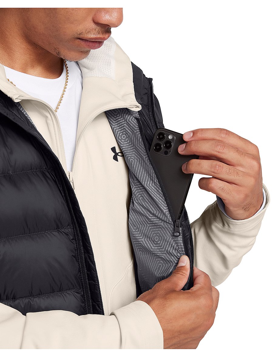 Under Armour - LEGEND DOWN VEST - outdoor - black - 5