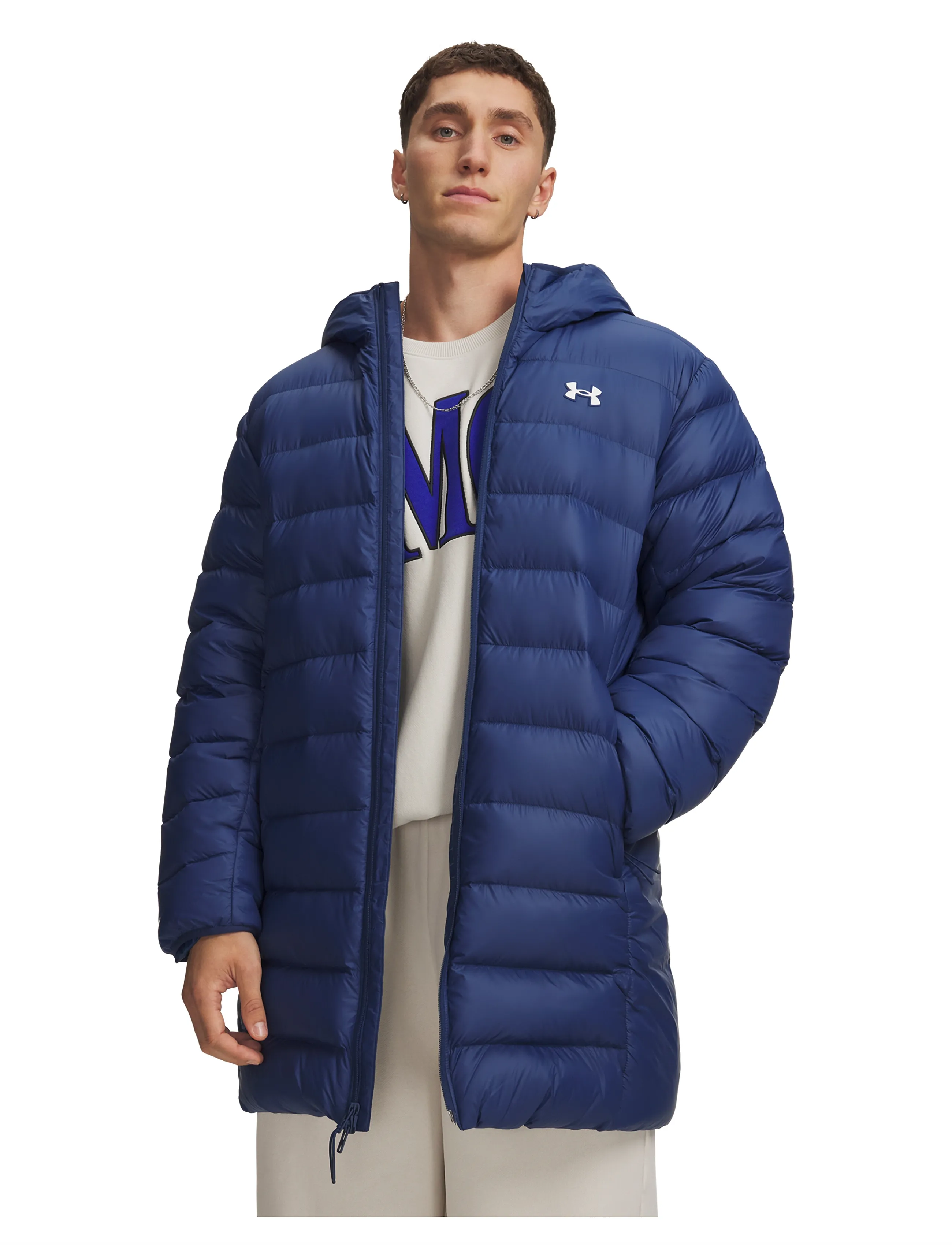 Under Armour - LEGEND DOWN PARKA - parkas - blackout navy - 0