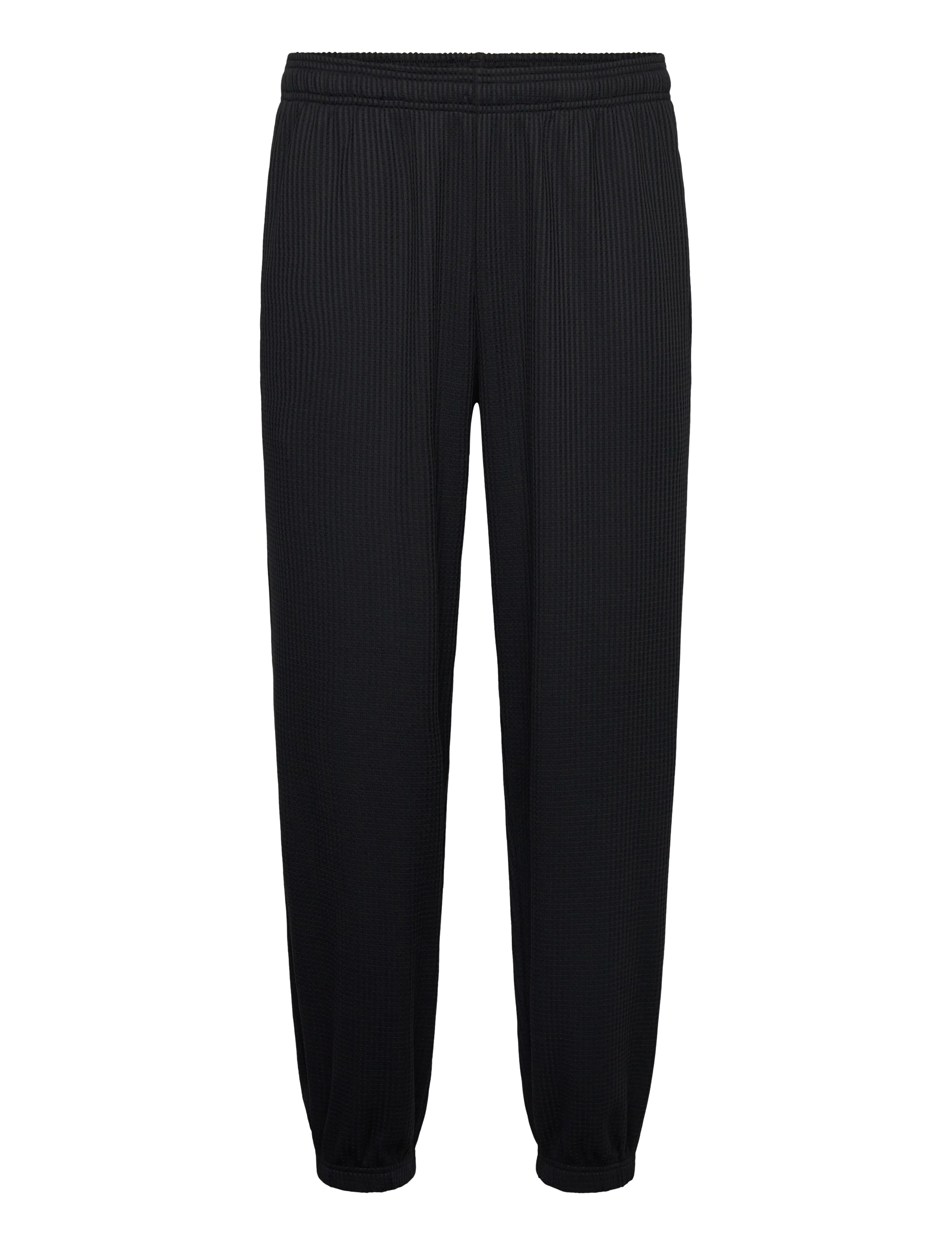 UA Rival Waffle Jogger - BLACK