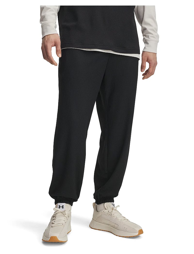 Under Armour - UA Rival Waffle Jogger - pants - black - 0
