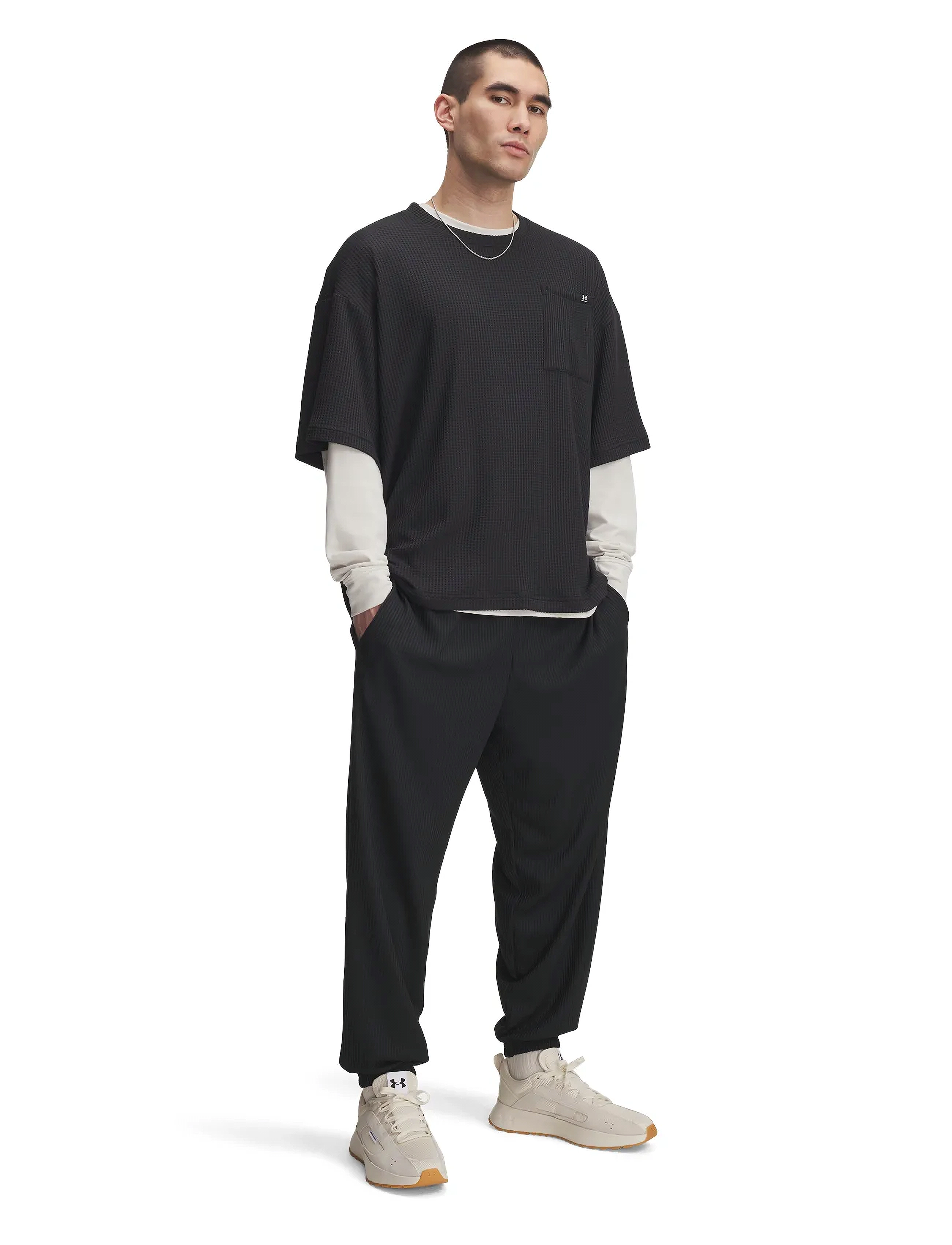 Under Armour - UA Rival Waffle Jogger - hosen - black - 4