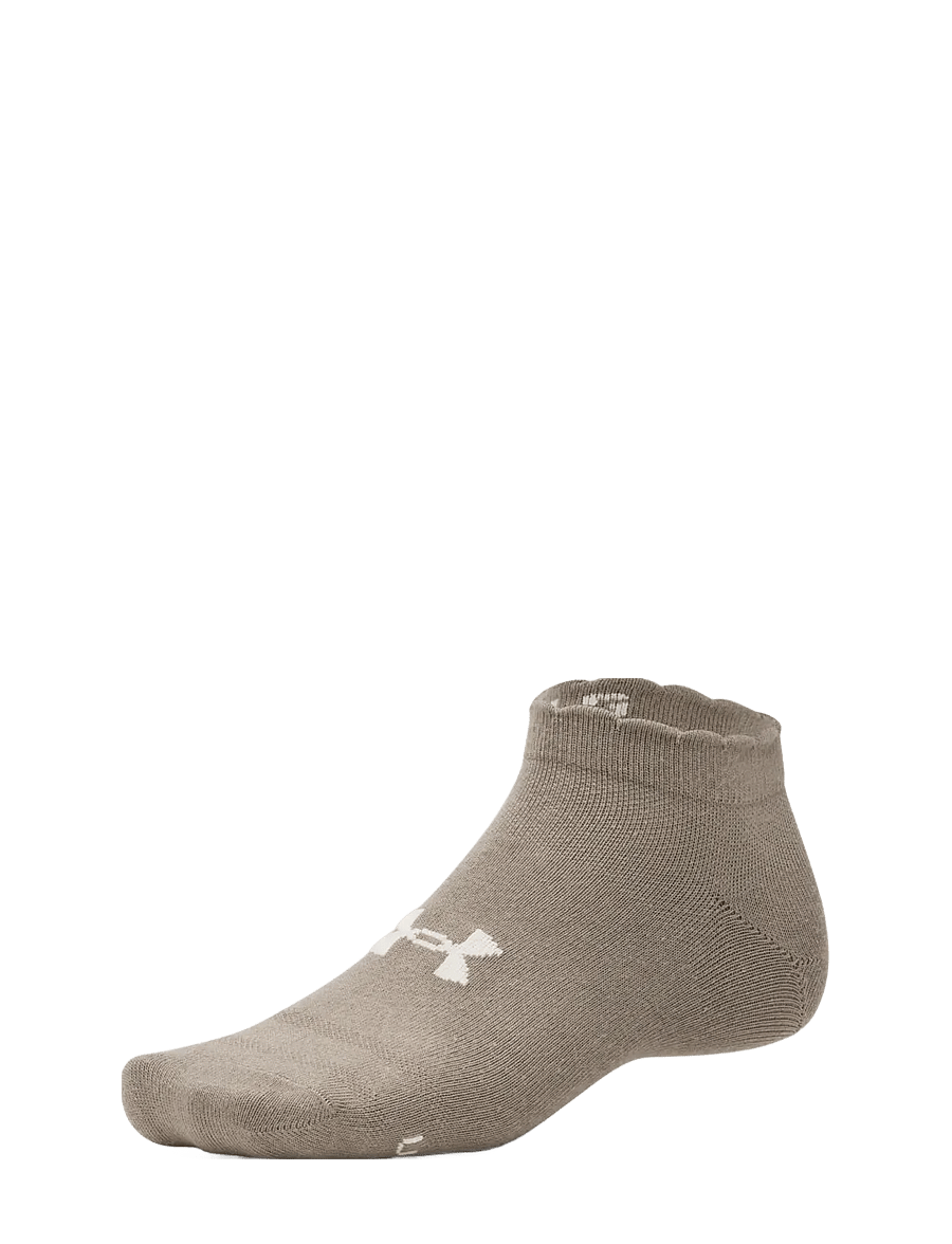 Under Armour - Unisex UA Essential 6pk Low - taupe dusk - 2