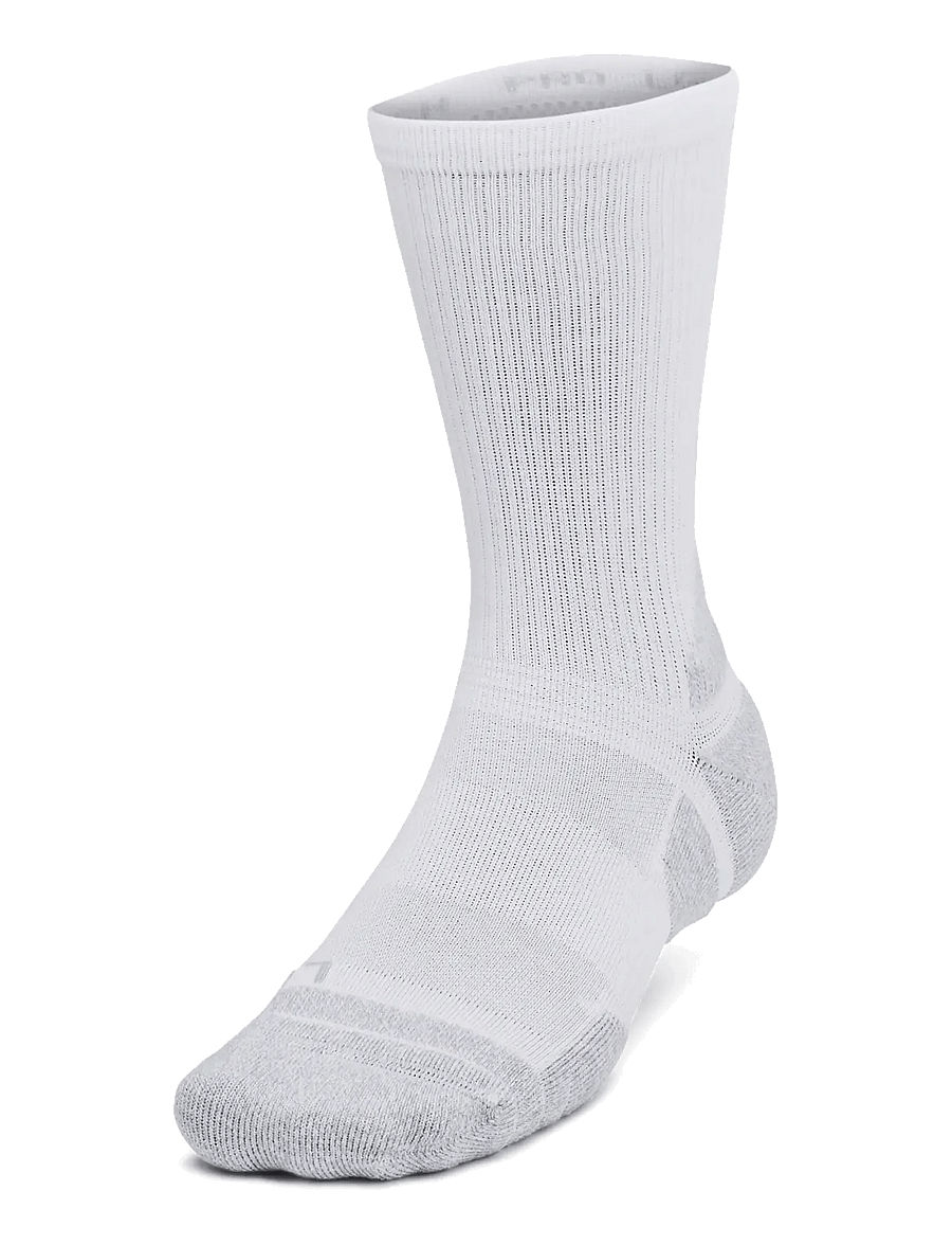 Under Armour - UA Perf Tech Pro 3pk Crew - strümpfe - white - 0
