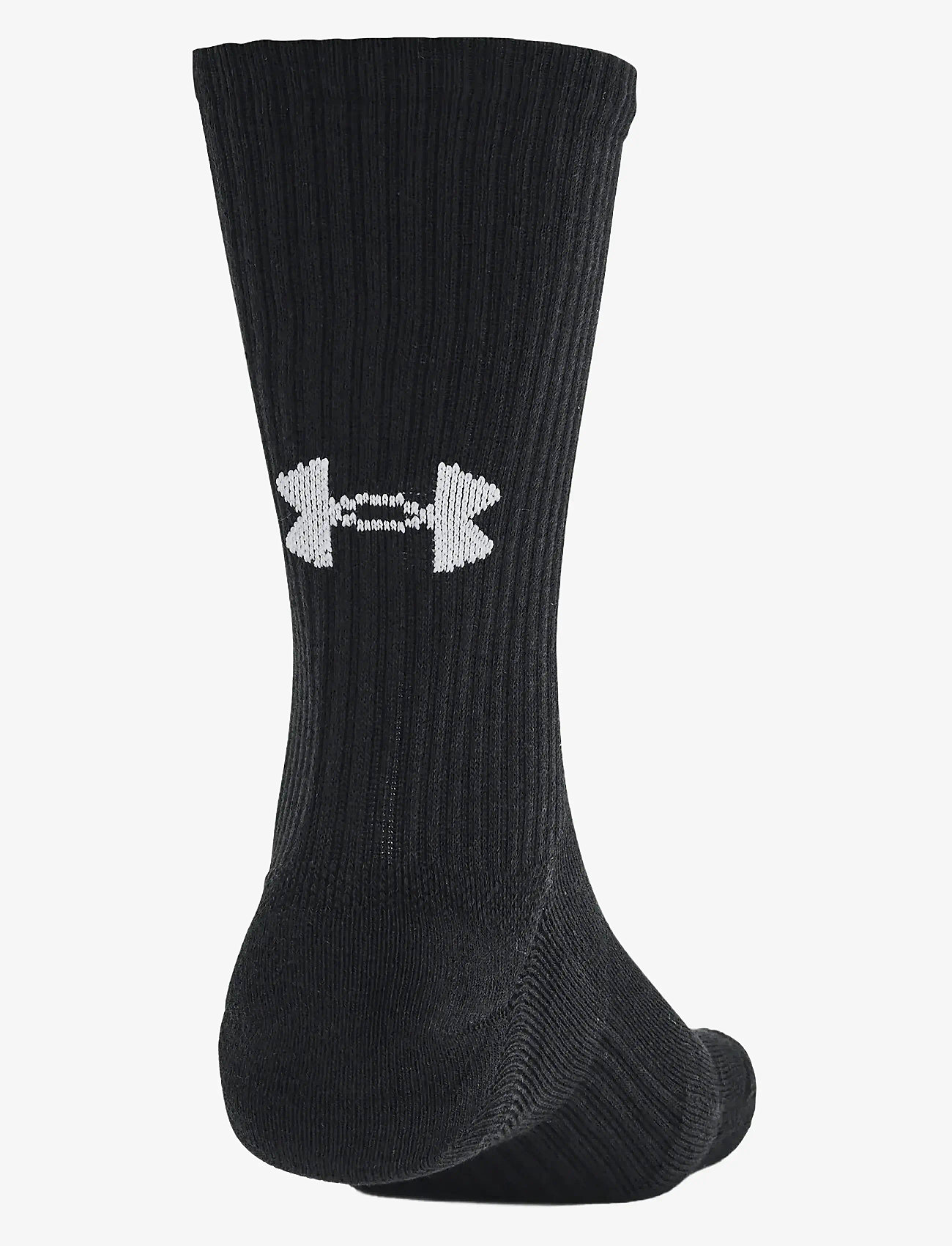 Under Armour - Unisex UA TC 3pk Crew - träningsstrumpor - black - 1