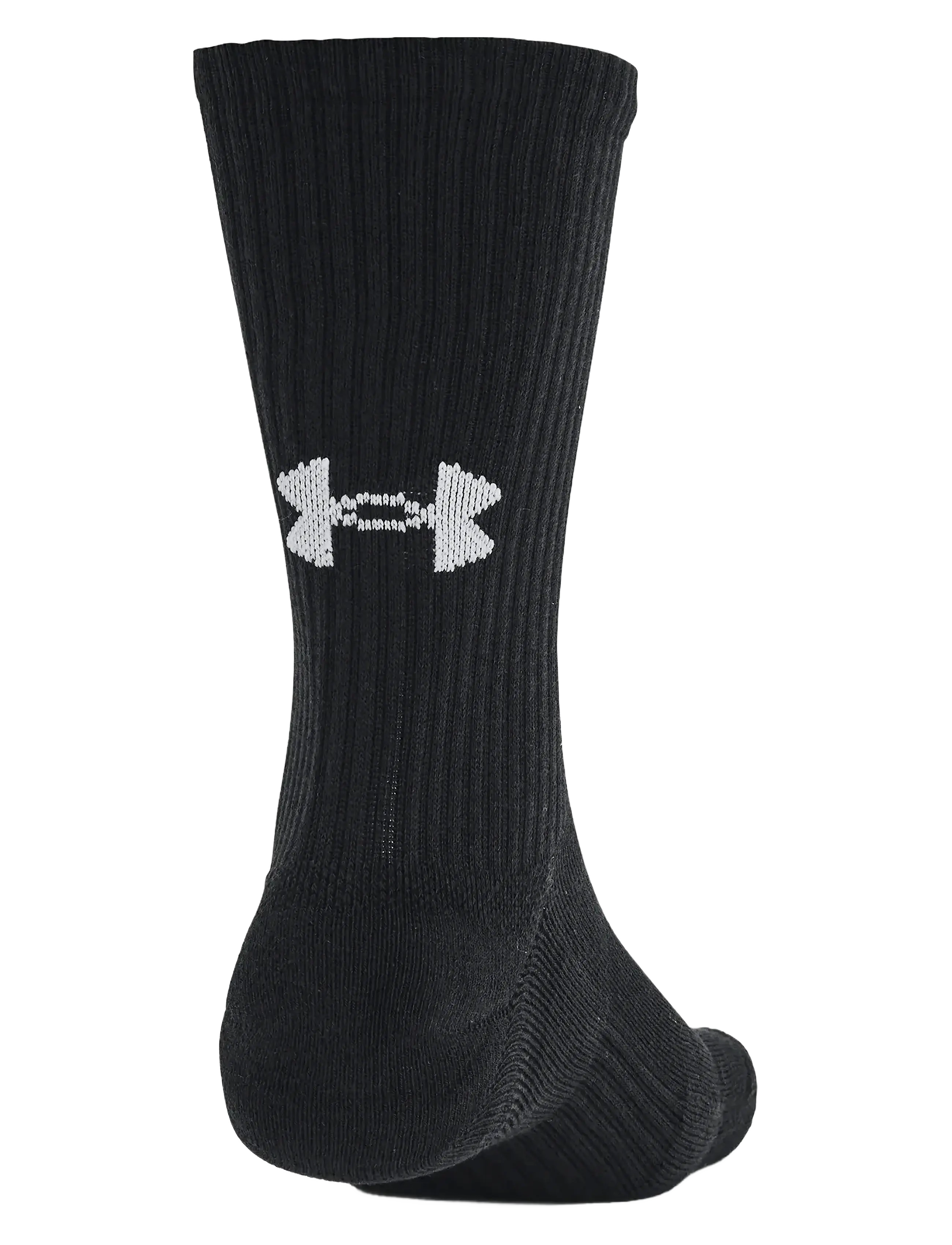 Under Armour - Unisex UA TC 3pk Crew - chaussettes de sport - black - 1