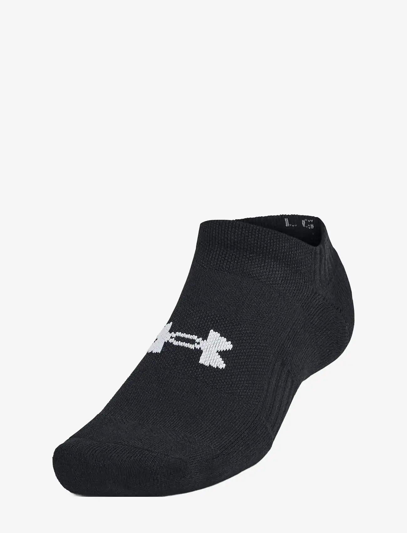 Under Armour - Unisex UA TC 3pk No Show - träningsstrumpor - black - 3