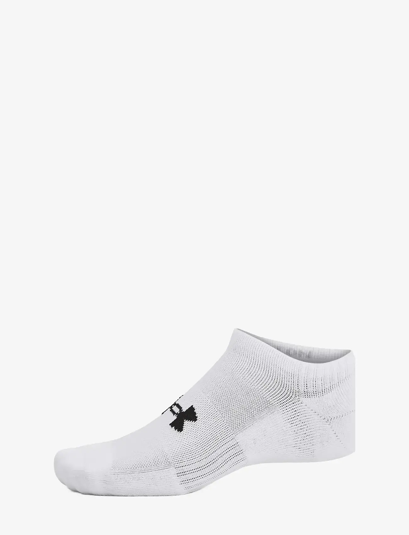 Under Armour - Unisex UA TC 3pk No Show - träningsstrumpor - white - 2