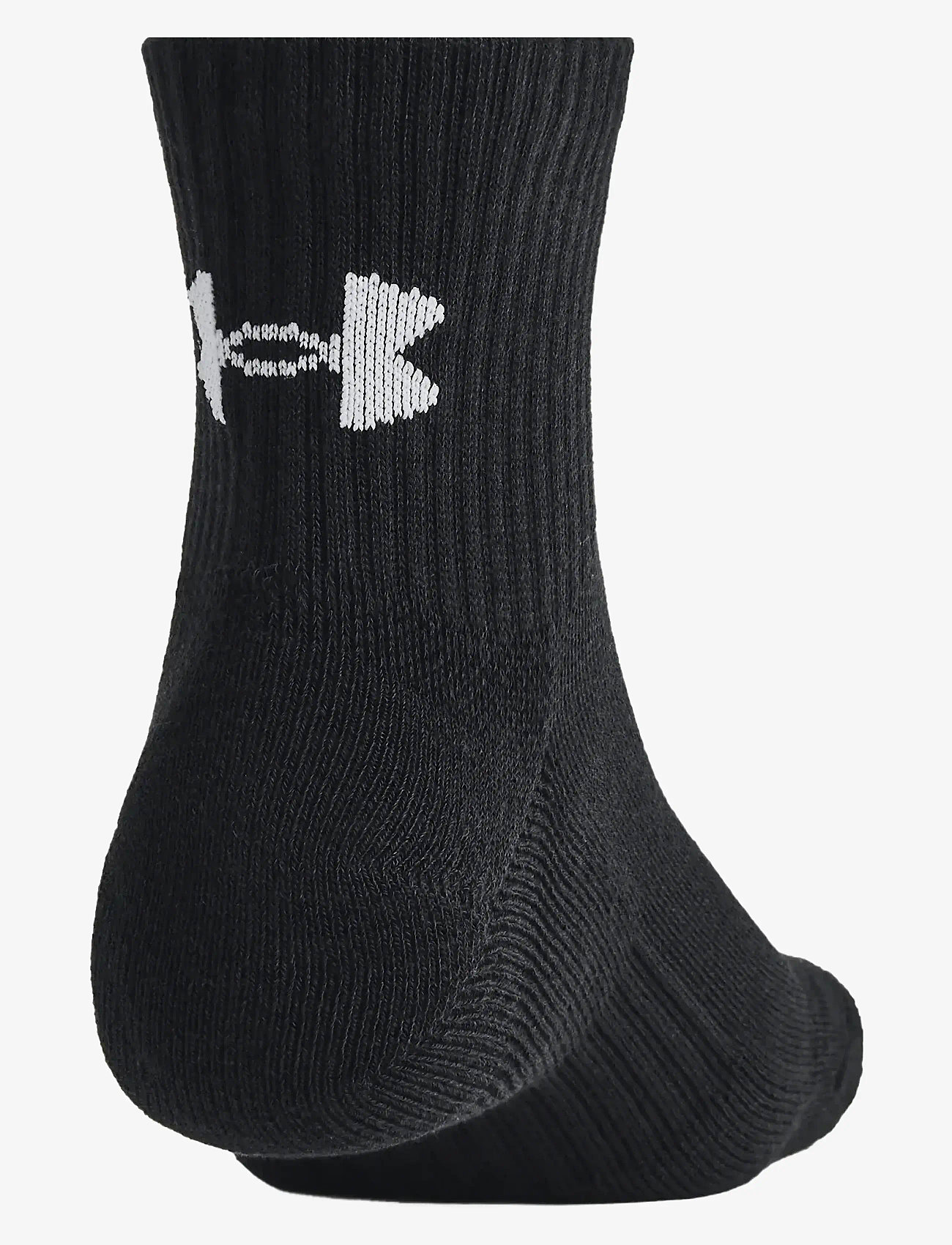Under Armour - Unisex UA TC 3pk Qtr - strümpfe - black - 1