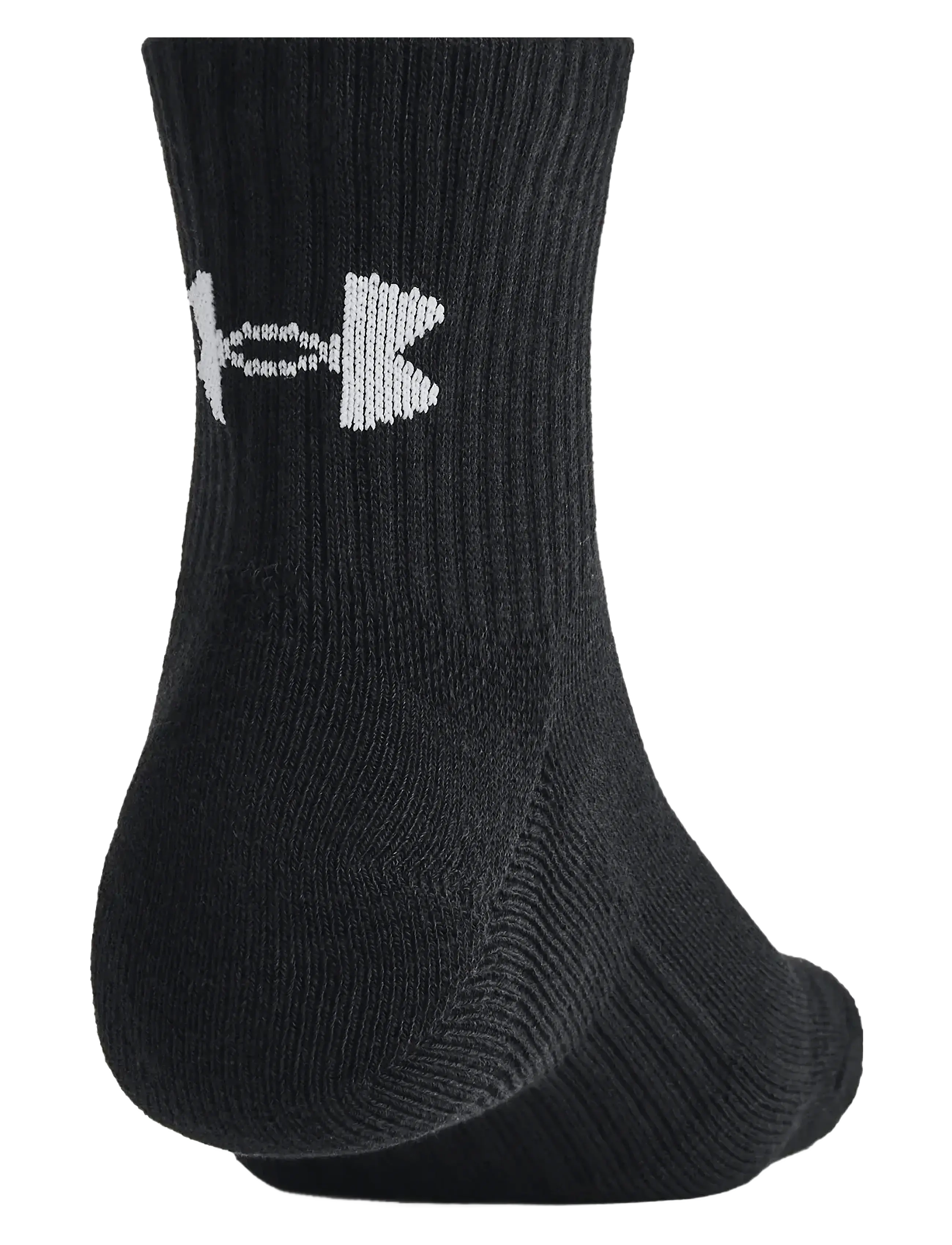Under Armour - Unisex UA TC 3pk Qtr - chaussettes de sport - black - 1