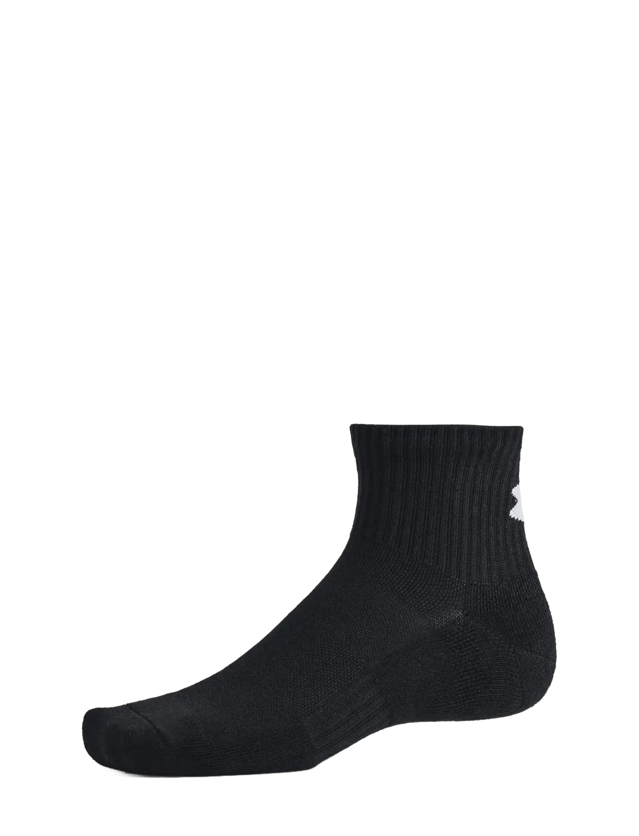 Under Armour - Unisex UA TC 3pk Qtr - chaussettes de sport - black - 4