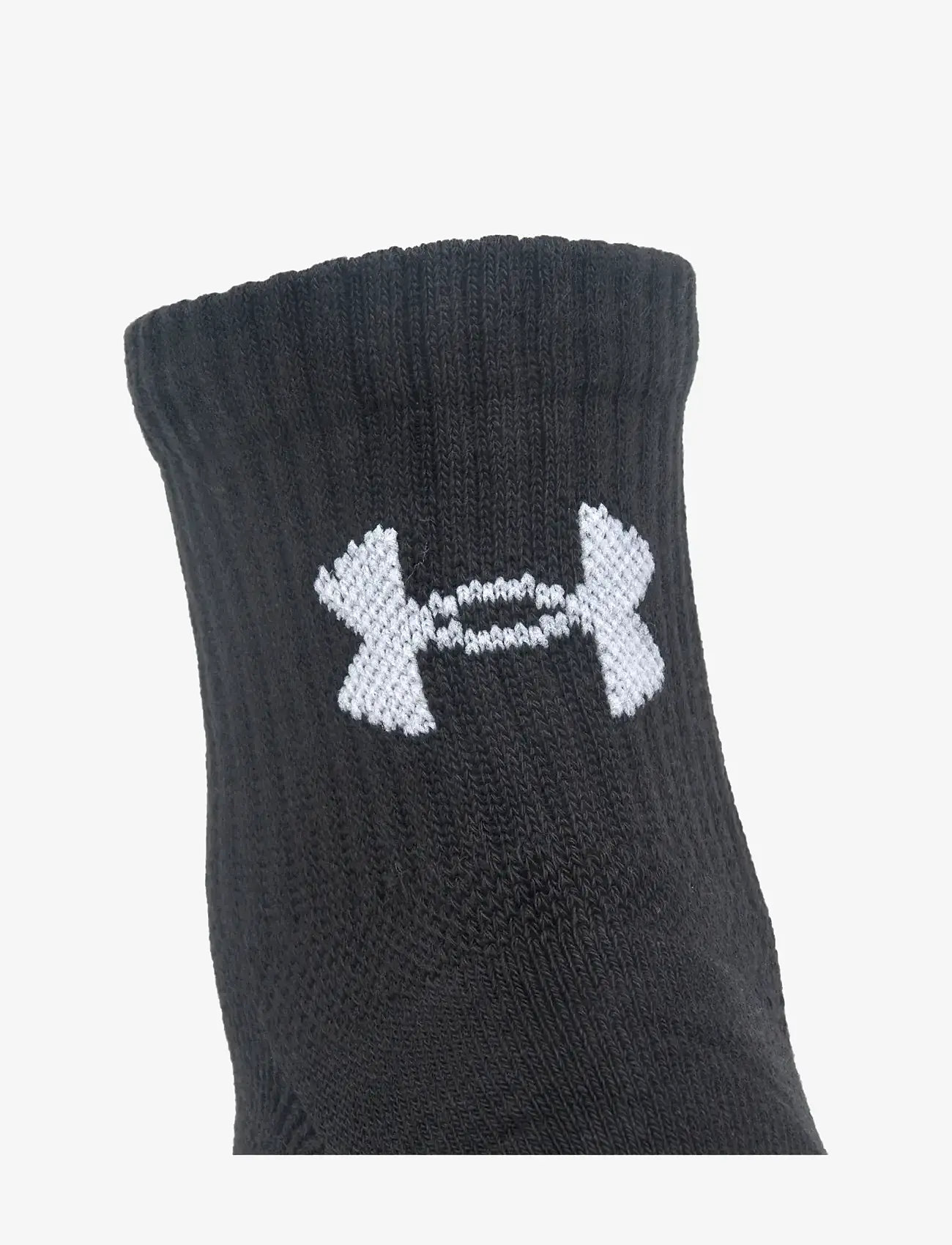 Under Armour - Unisex UA TC 3pk Qtr - strümpfe - black - 5