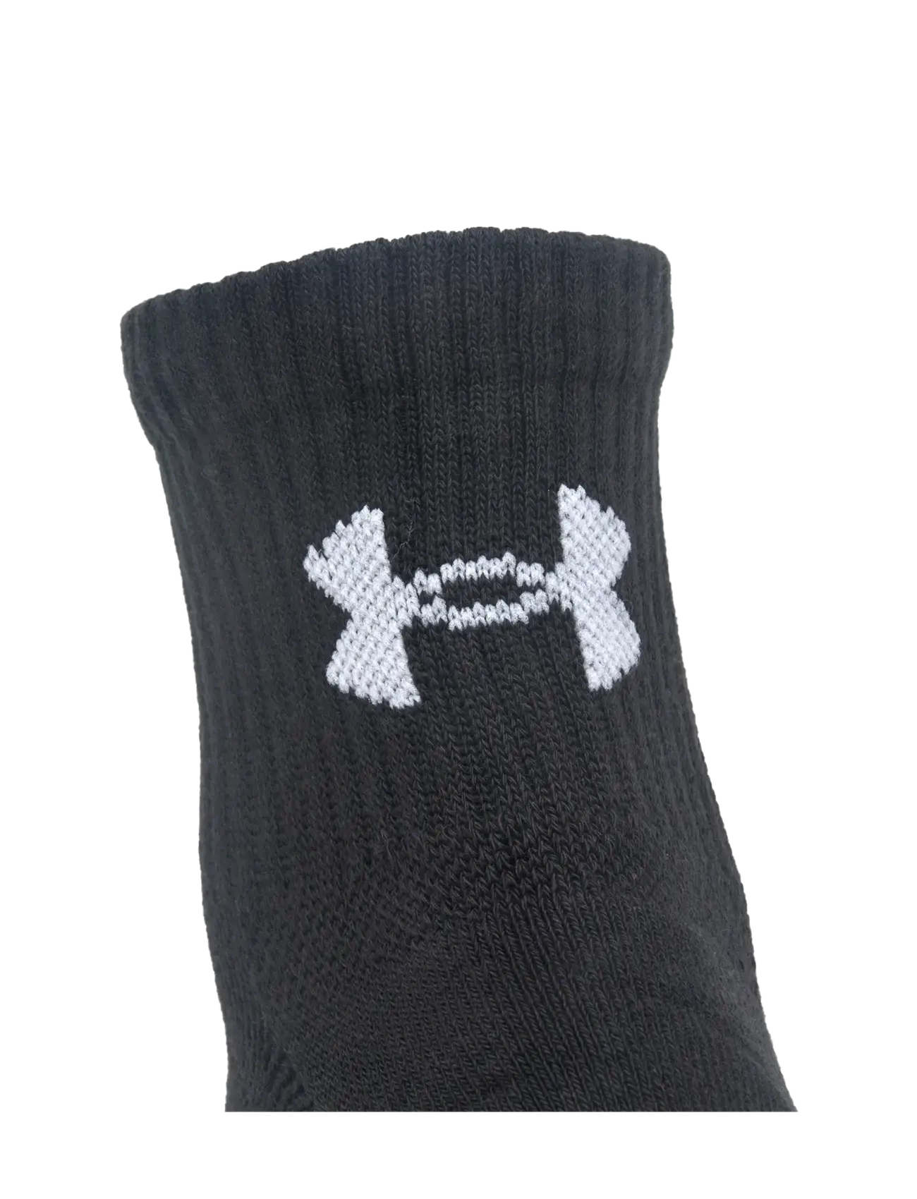 Under Armour - Unisex UA TC 3pk Qtr - chaussettes de sport - black - 5
