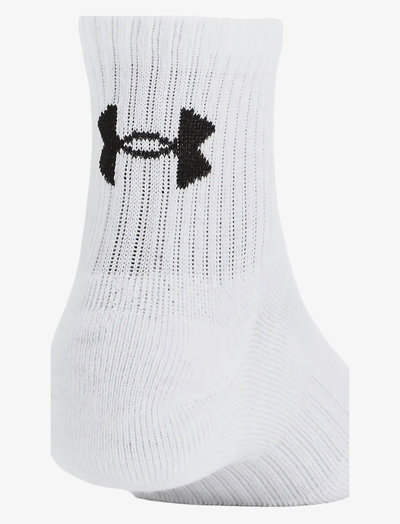 Under Armour - Unisex UA TC 3pk Qtr - sportstrømper - white - 1