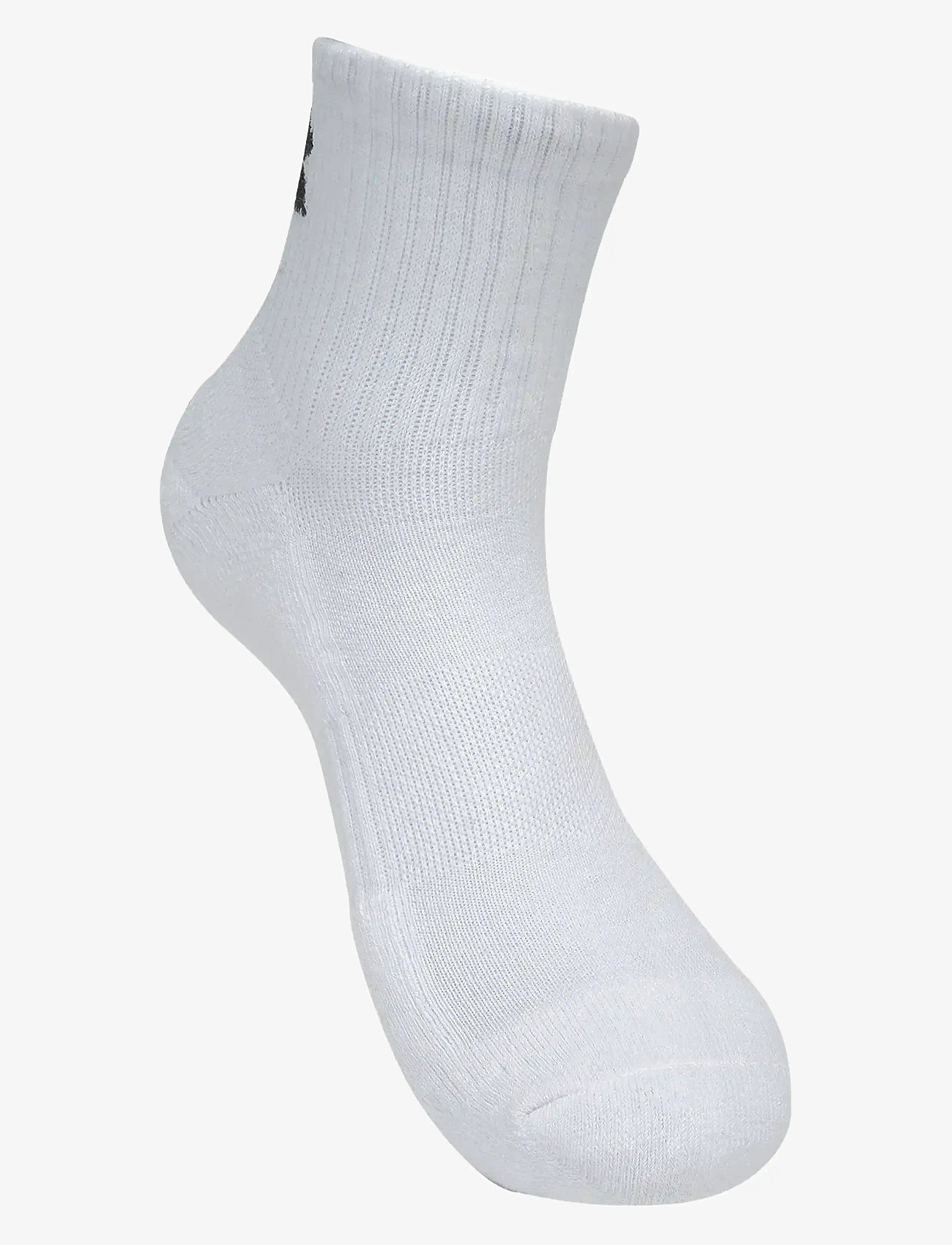 Under Armour - Unisex UA TC 3pk Qtr - sportstrømper - white - 2