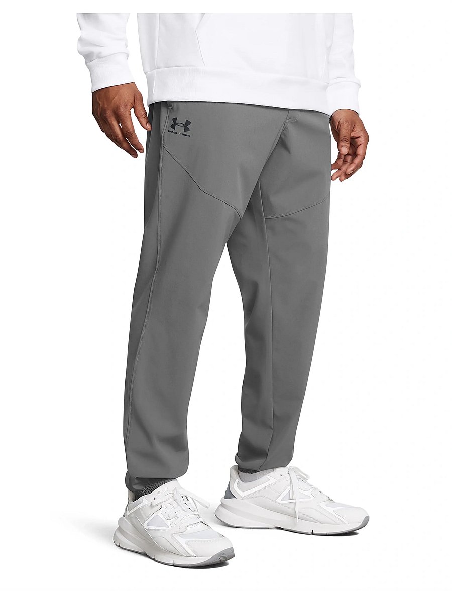 Under Armour - UA Vibe Woven Jogger - trainingshosen - castlerock - 0