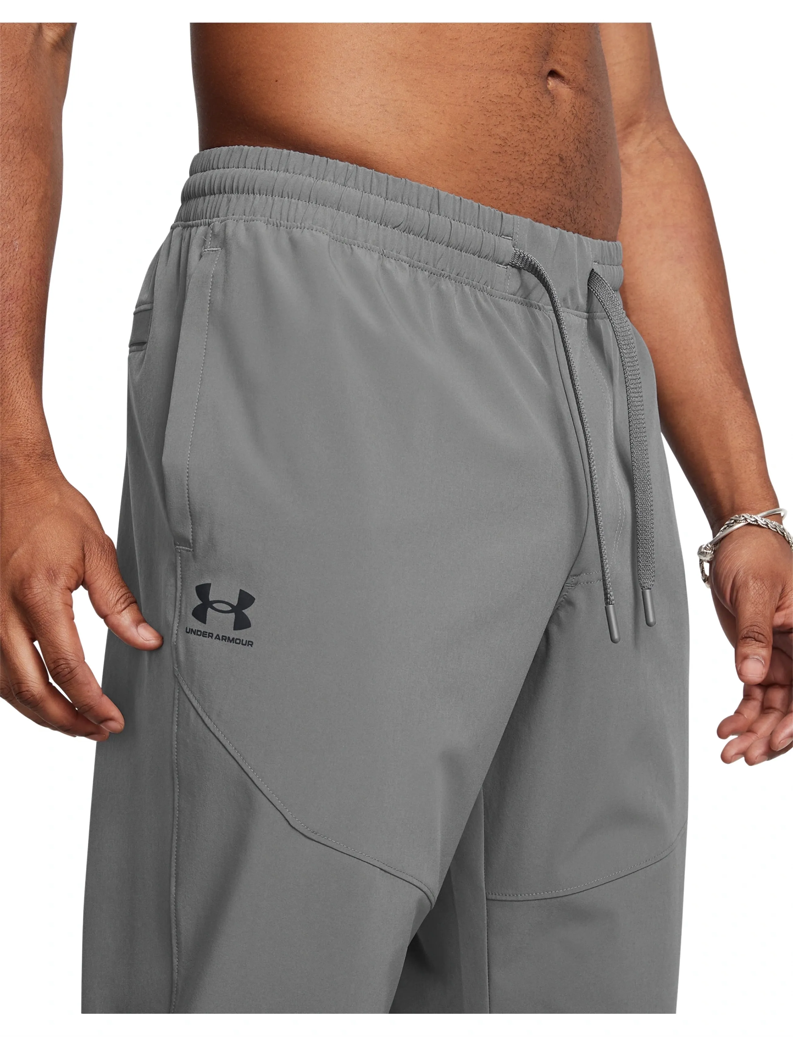 Under Armour - UA Vibe Woven Jogger - trainingshosen - castlerock - 5