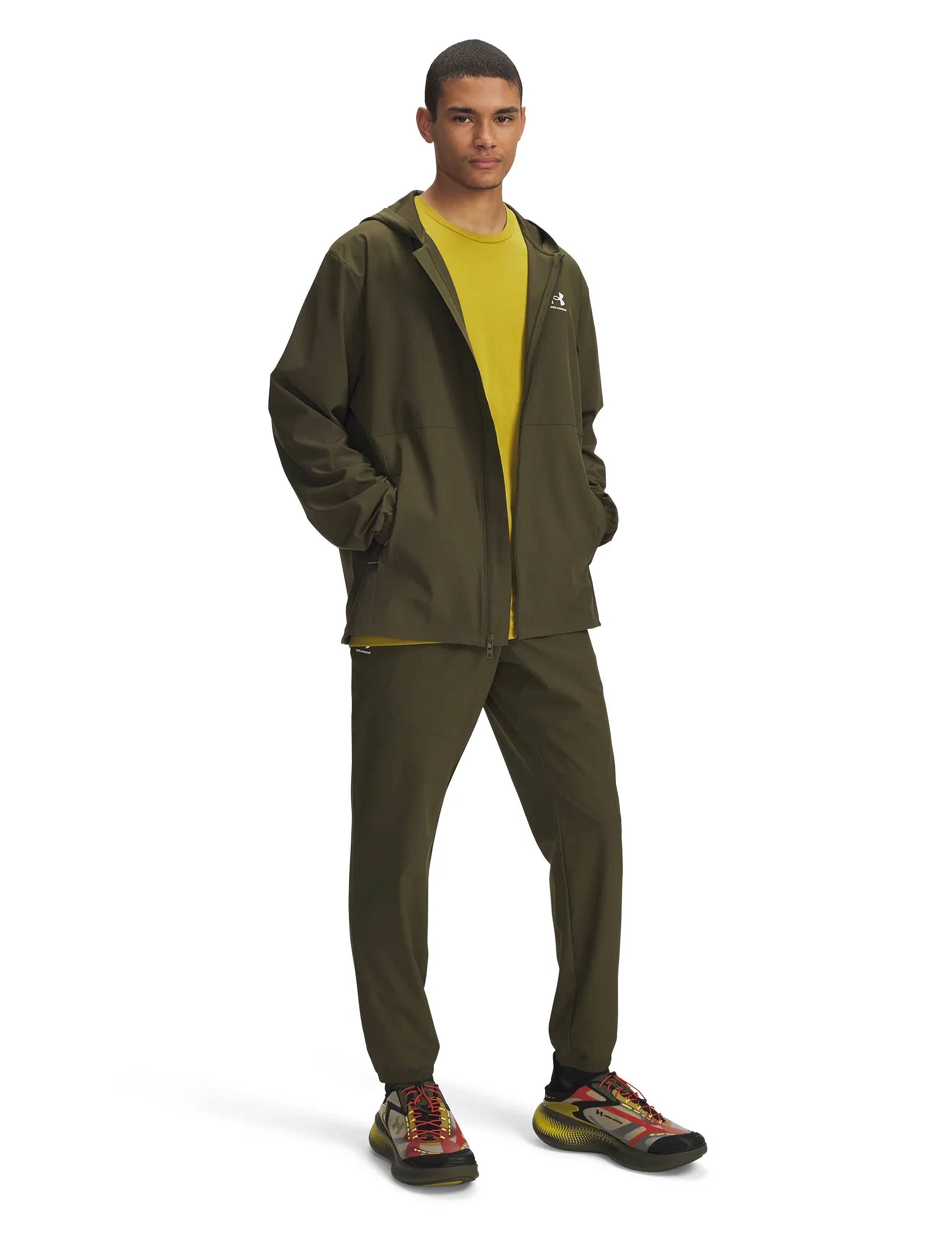 Under Armour - UA Vibe Woven Jogger - sports pants - expedition green - 4