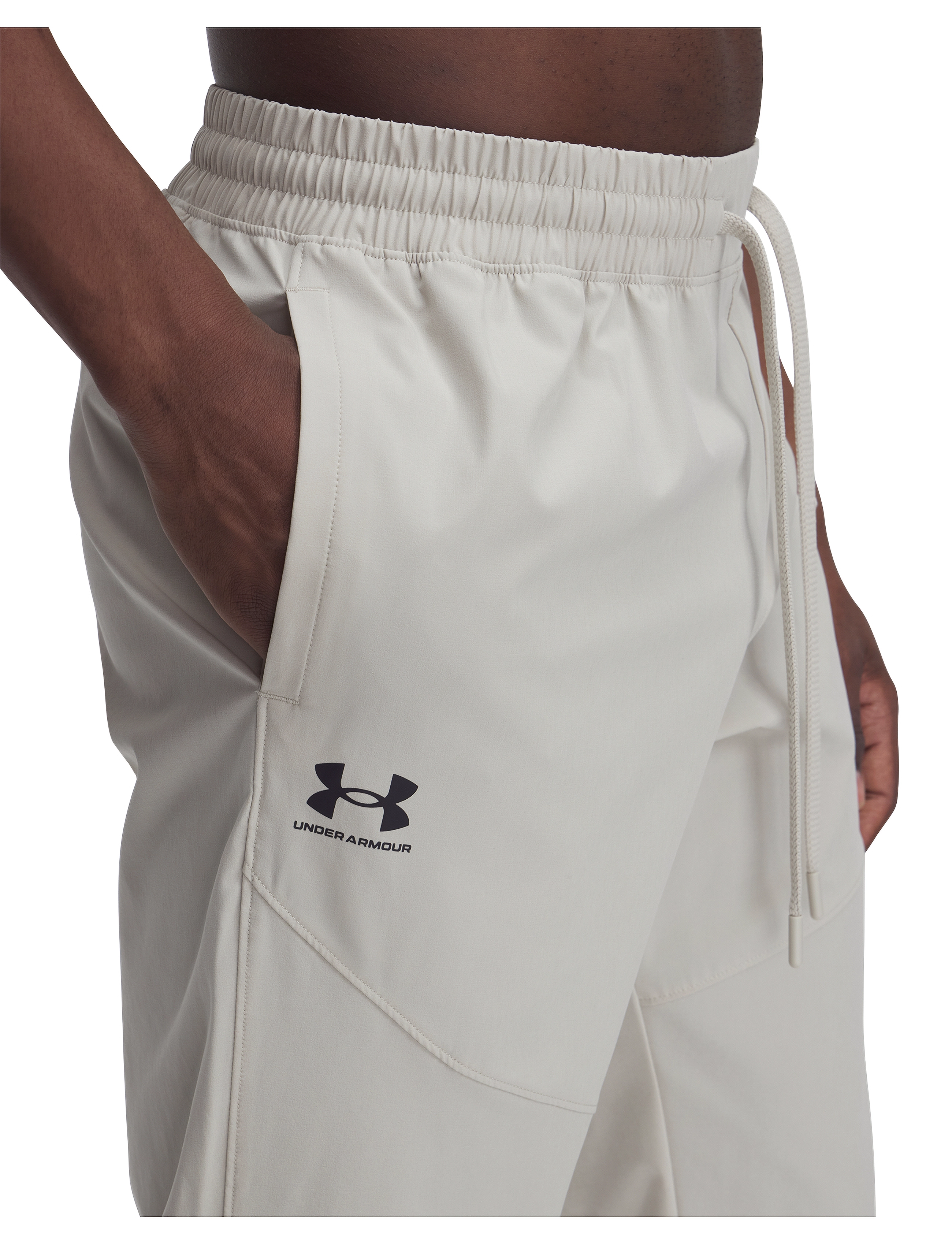 Under Armour - UA Vibe Woven Jogger - spordipüksid - gray matter - 5