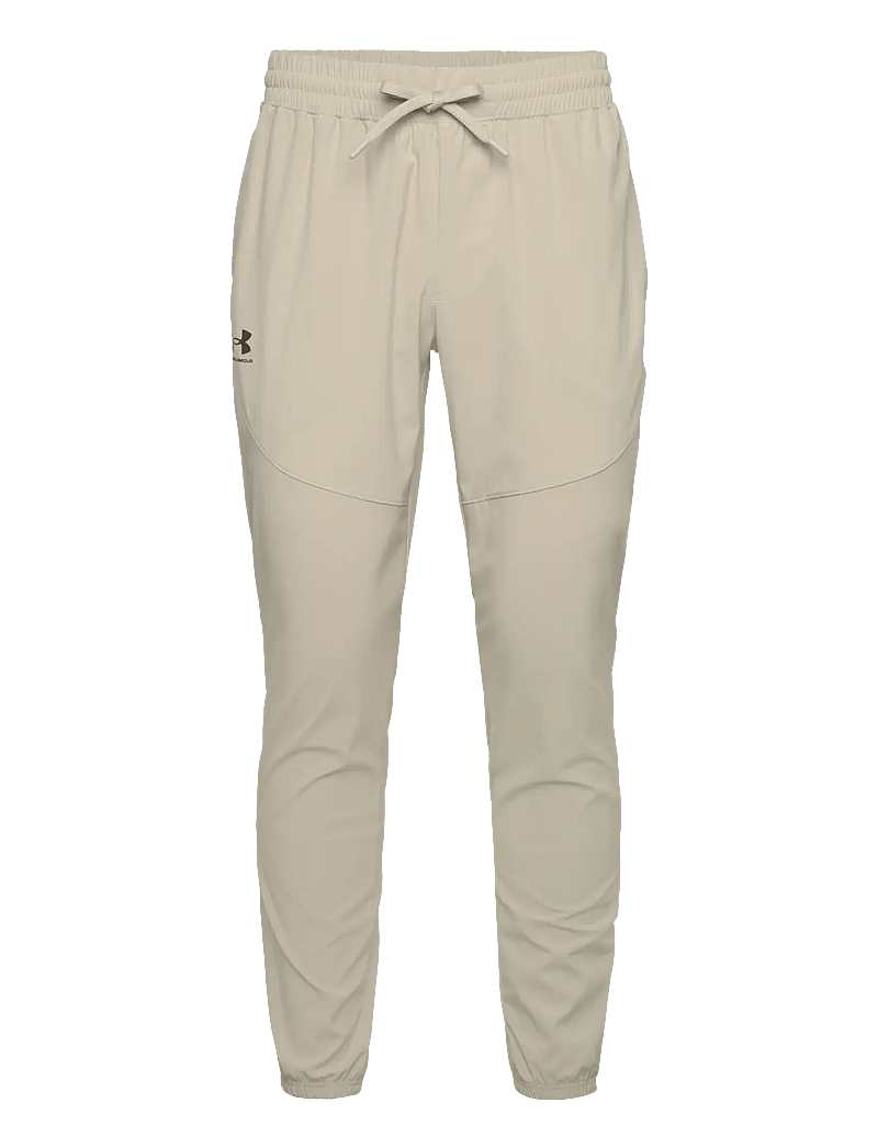 Under Armour - UA Vibe Woven Jogger - träningsbyxor - khaki base - 1