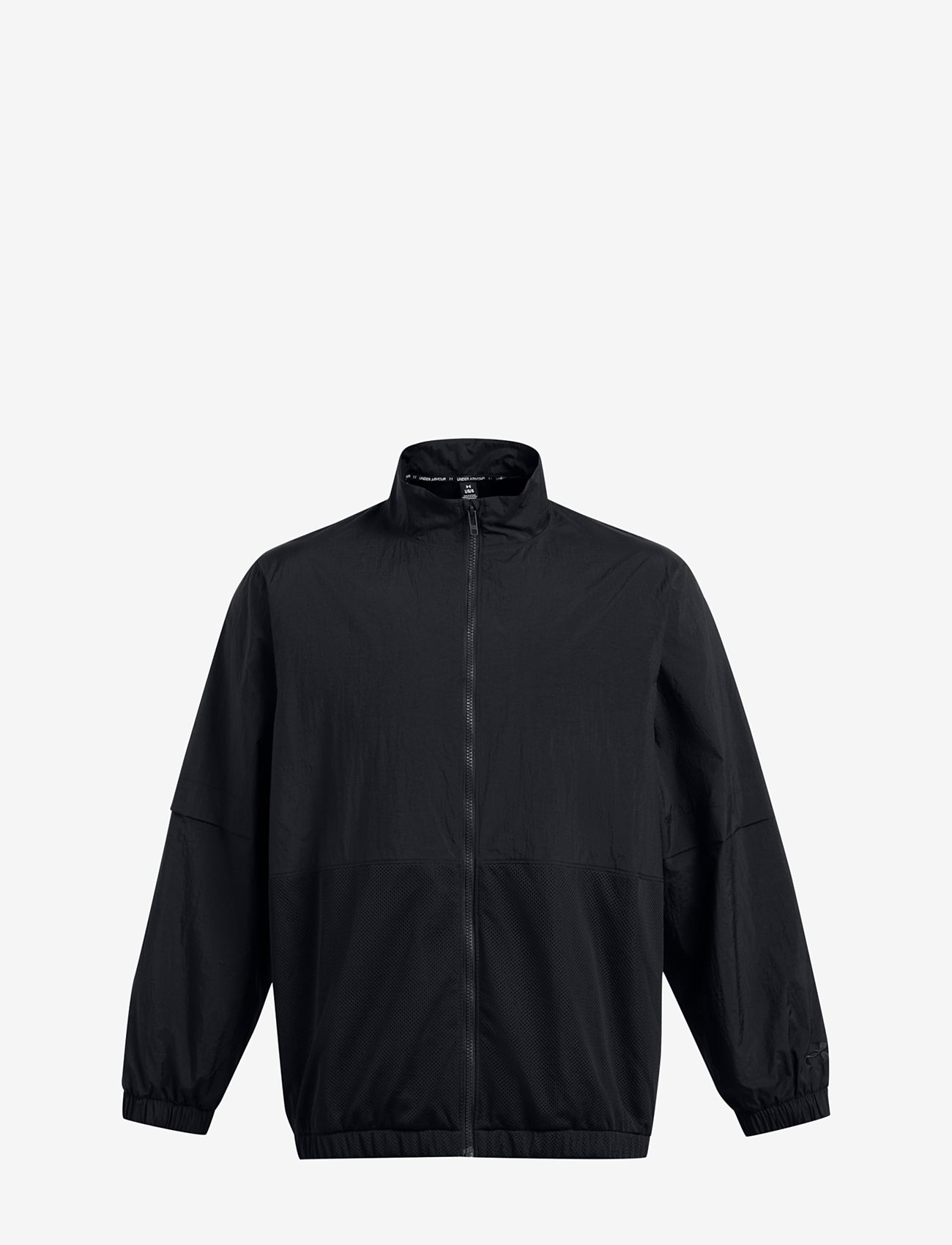 Under Armour - UA Crinkle Woven Jacket - trainingsjacken - black - 0