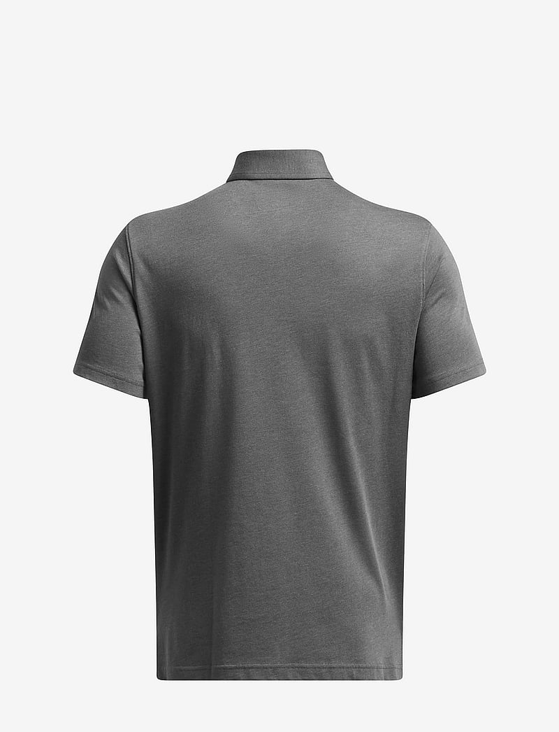 Under Armour - UA Icon Polo - toppe & t-shirts - castlerock light heather - 2