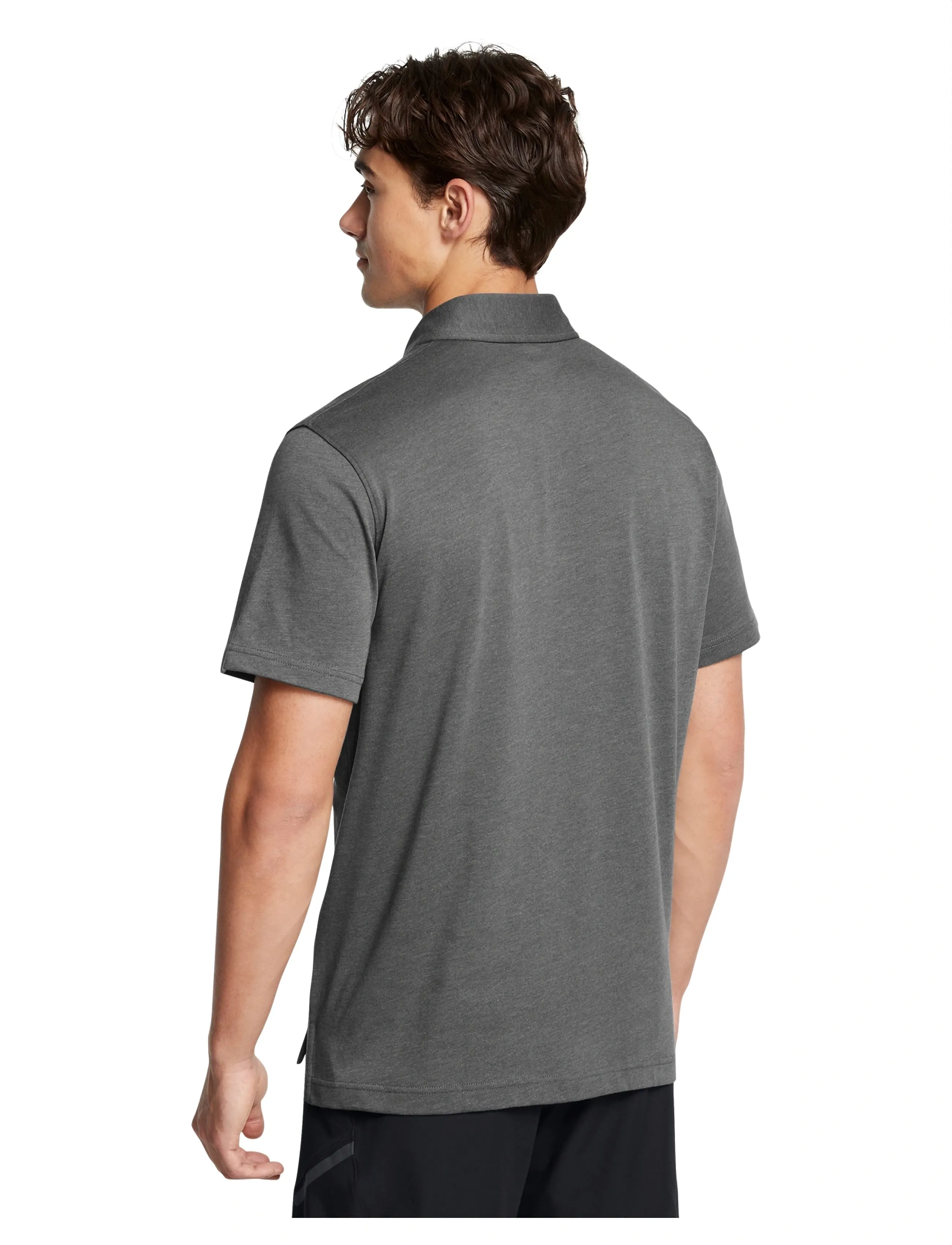 Under Armour - UA Icon Polo - oberteile & t-shirts - castlerock light heather - 3