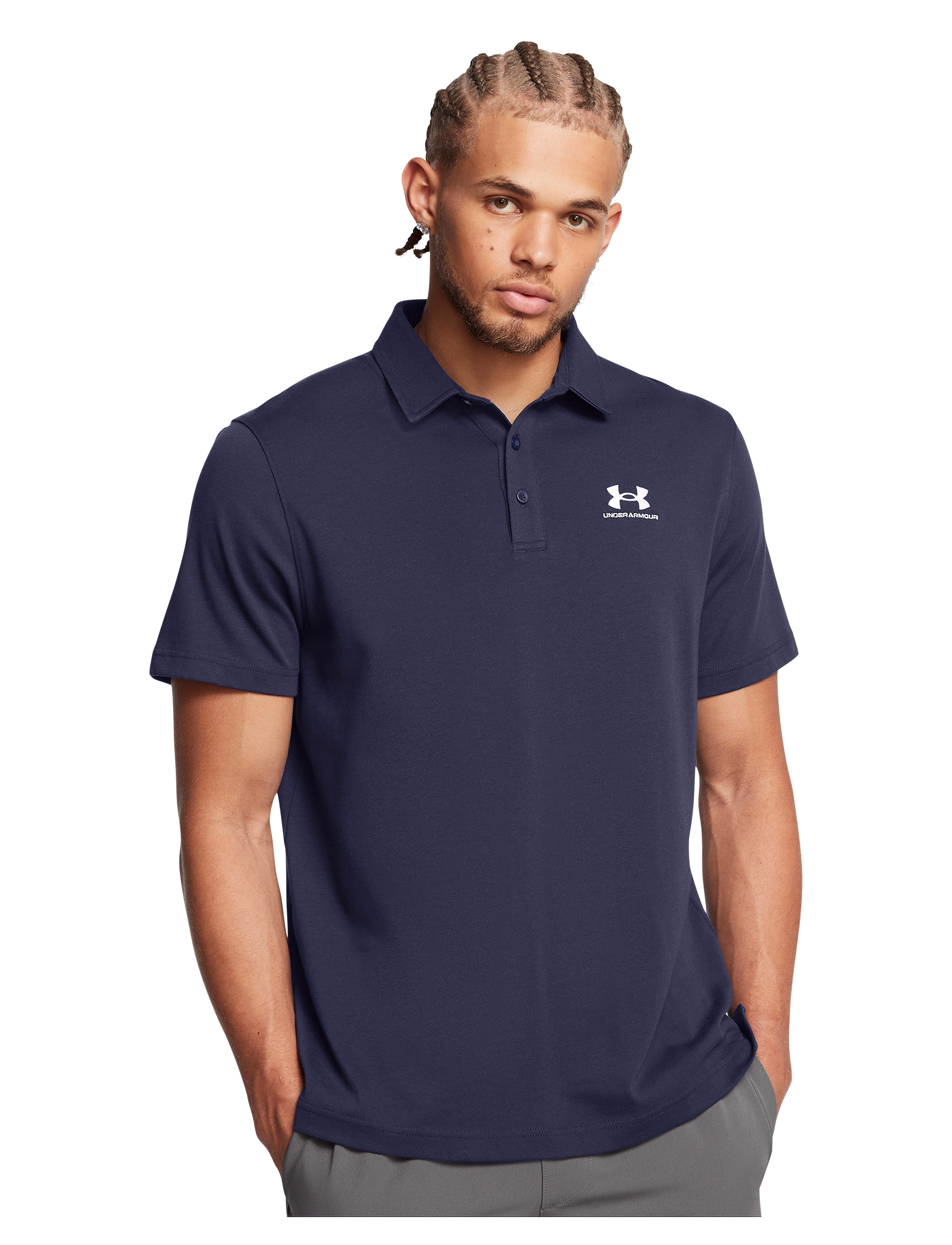 Under Armour Ua Icon Polo, Mænd, Polo T-shirt, Navy, Str: S