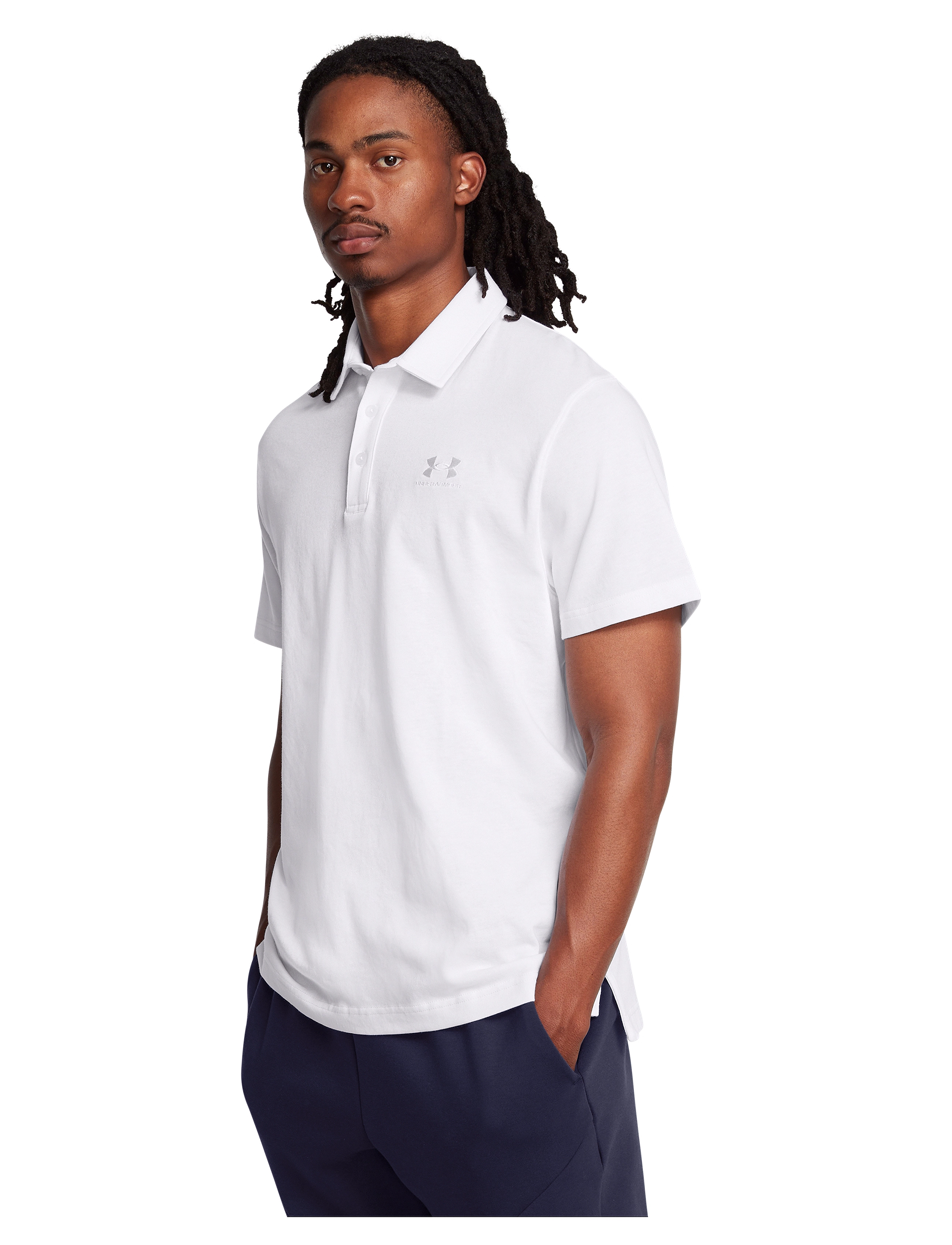 Under Armour Ua Icon Polo, XS, Sport Polos, Weiß - Short-sleeved Männerswear