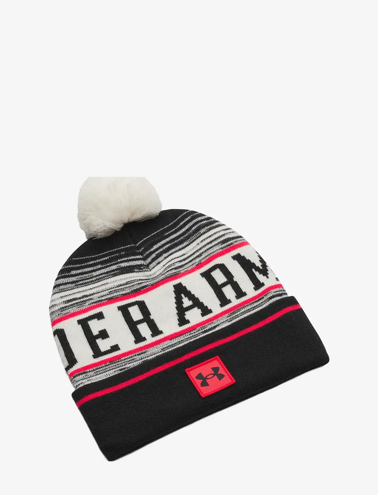 Under Armour - M Halftime Pom Beanie - mützen - stone - 1