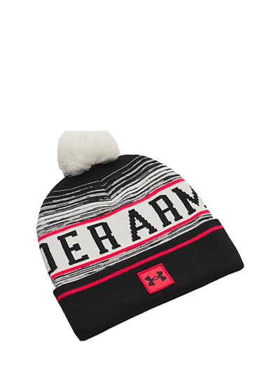 Under Armour M Halftime Pom Beanie - Mützen - STONE / multi