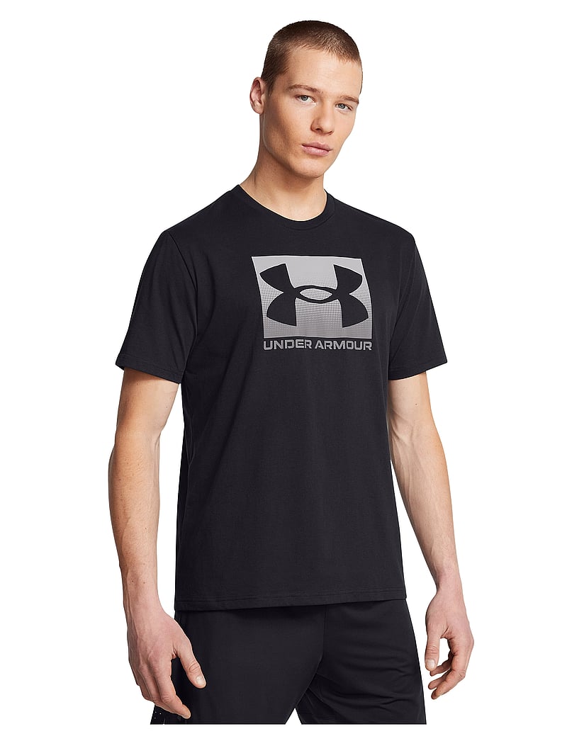 Under Armour - UA M BOXED SPORTS UPDATED SS - t-shirts - black - 0