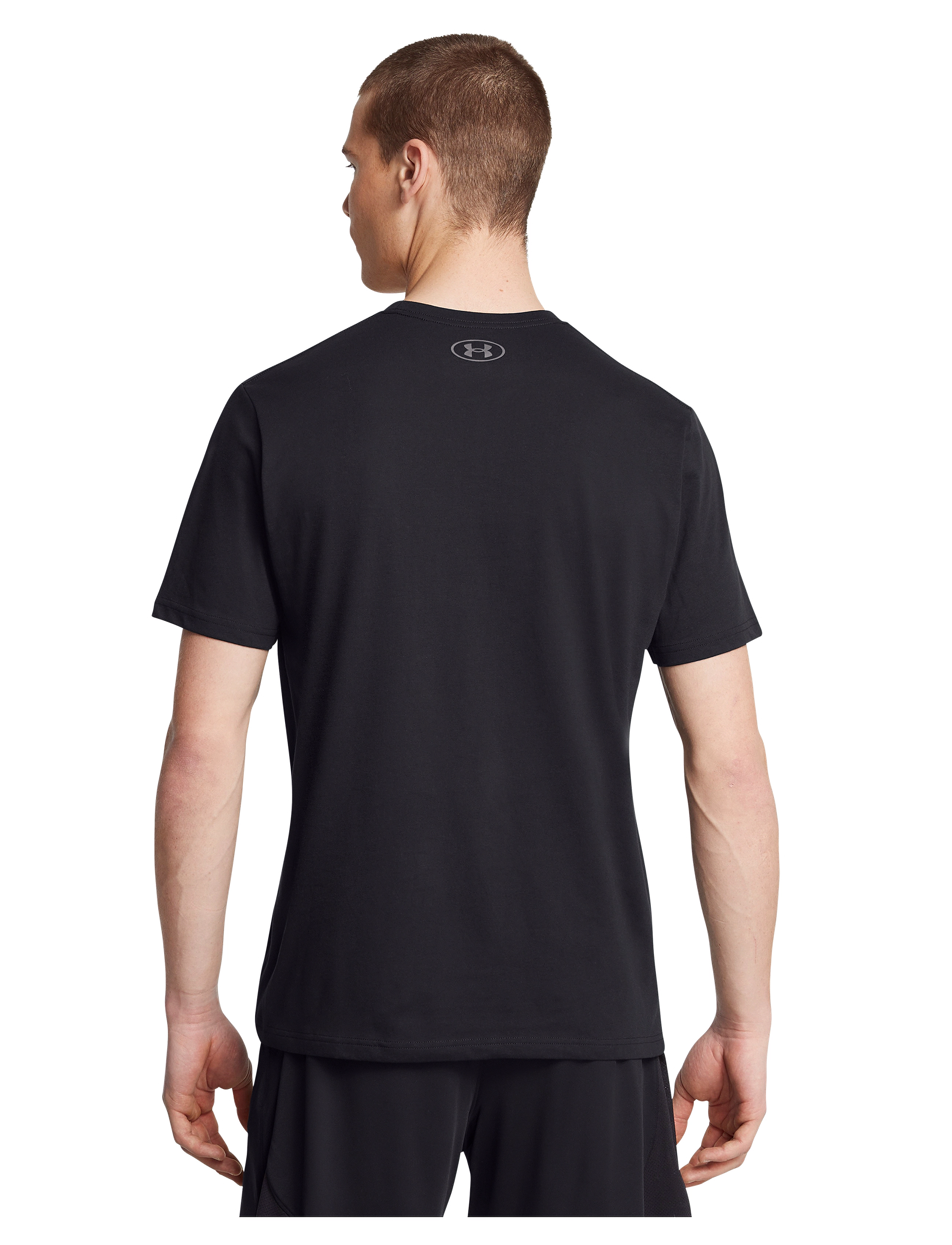 Under Armour - UA M BOXED SPORTS UPDATED SS - tops & t-shirts - black - 3